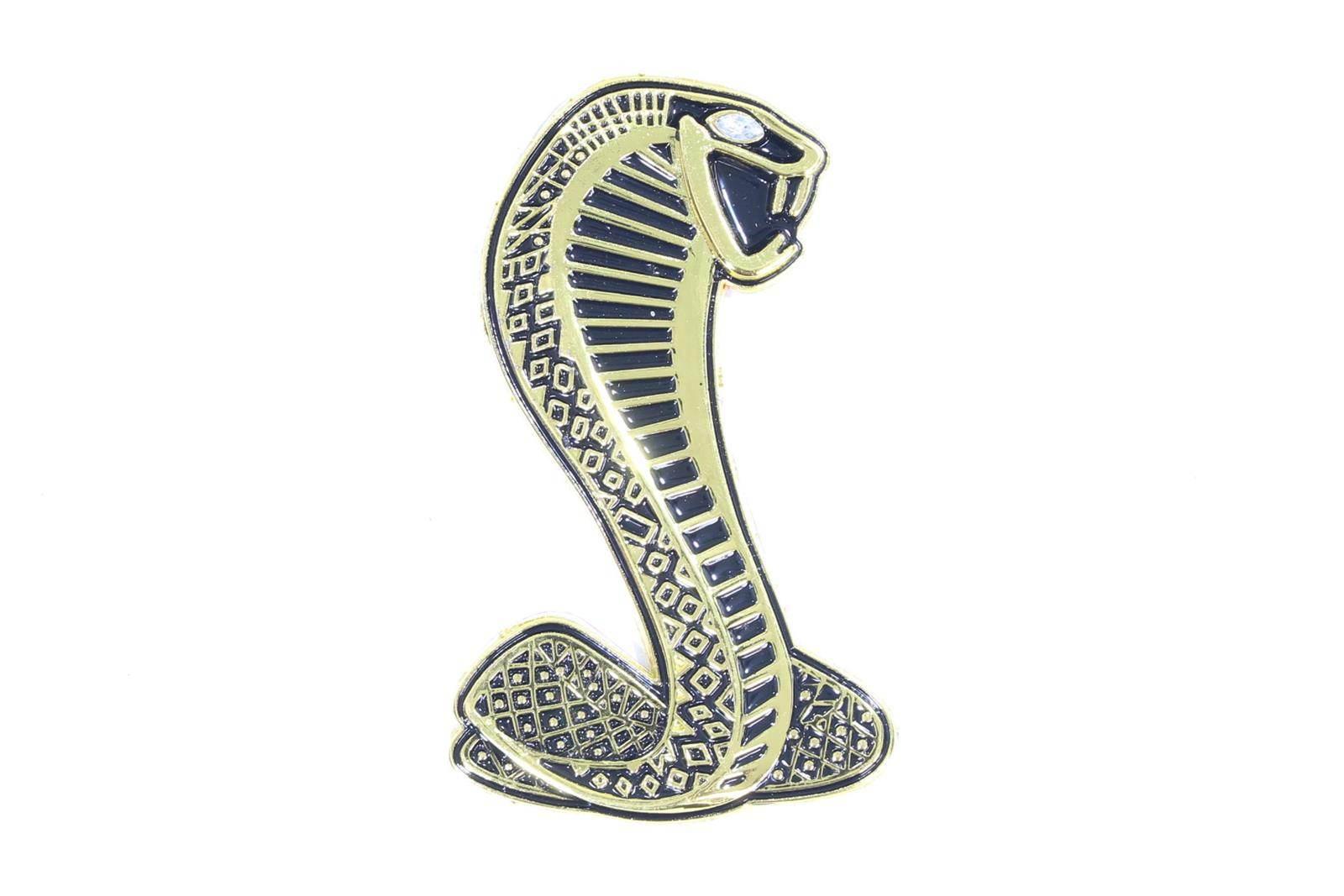 Emblemat znaczek cobra złota | ROY26130