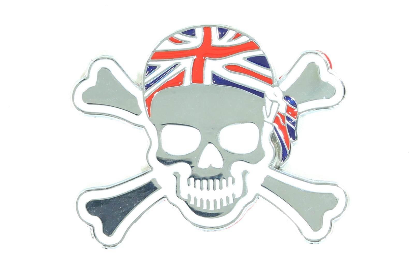 Emblemat znaczek czaszka mod 10 | ROY26133