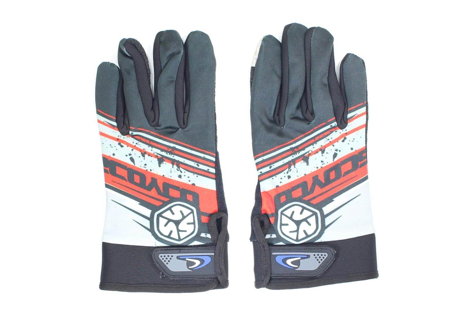 Rękawice yd czerwono-szaro-czarne | ROY26177