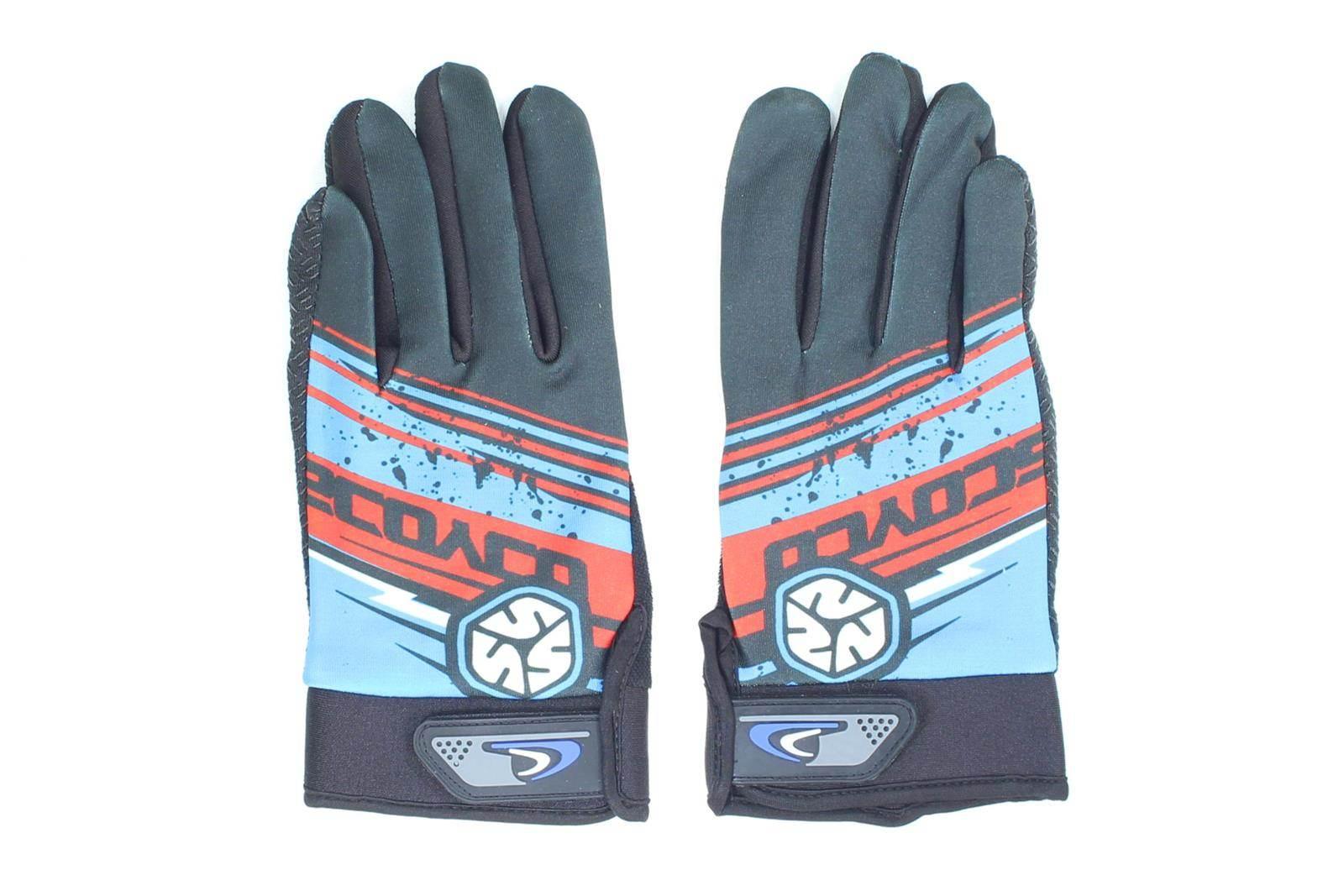 Rękawice yd niebiesko czerwono-czarne | ROY26179