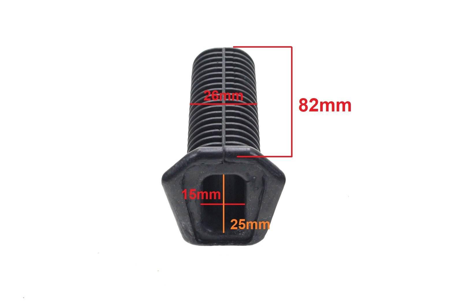 Guma podnóżka pasażera jawka 50 cz 175 typ 477/472 oryginał czechosłowacja ml - zdjęcie 2
