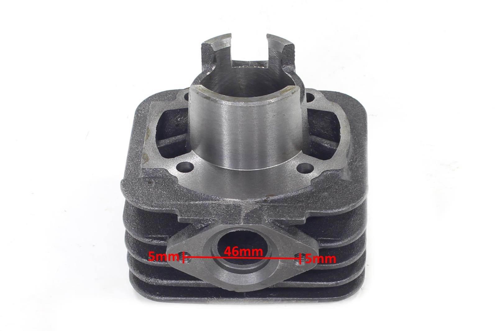 Cylinder piaggio vespa/zip aprilia derbi gilera 50ccm 40mm pin 12mm 2t komp - zdjęcie 2