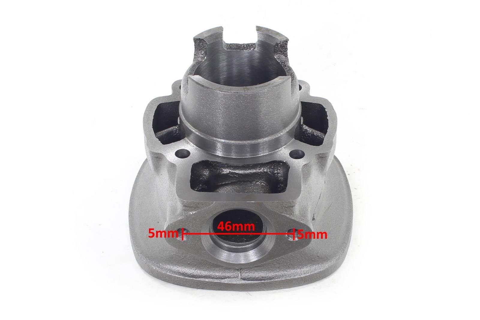 Cylinder piaggio nrg lc derbi gp1 50ccm 40mm pin 12mm 2t kompletny chłodzon - zdjęcie 2