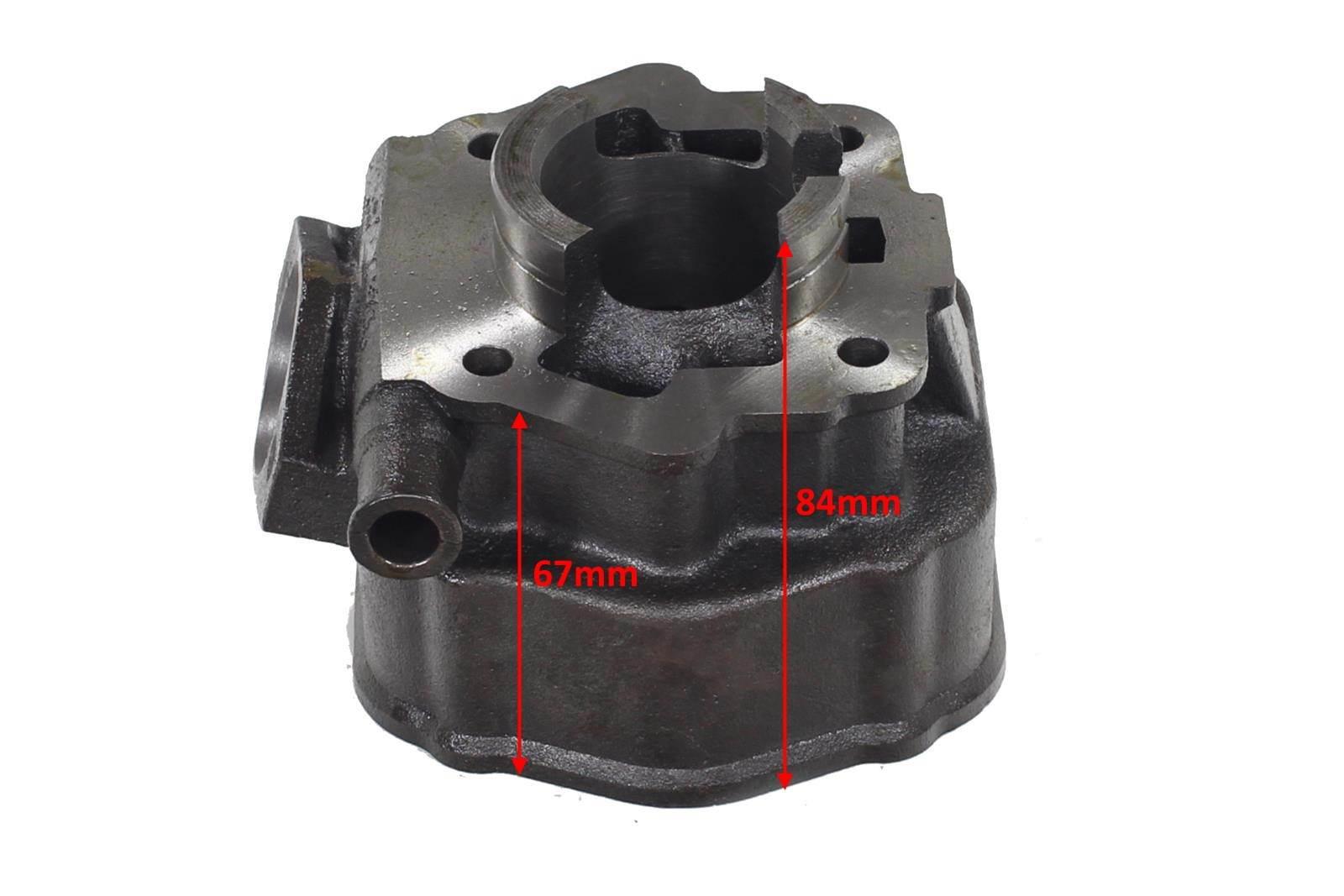 Cylinder derbi senda lc po 2006 roku 50ccm 40mm pin 12mm 2t kompletny chłod - zdjęcie 3