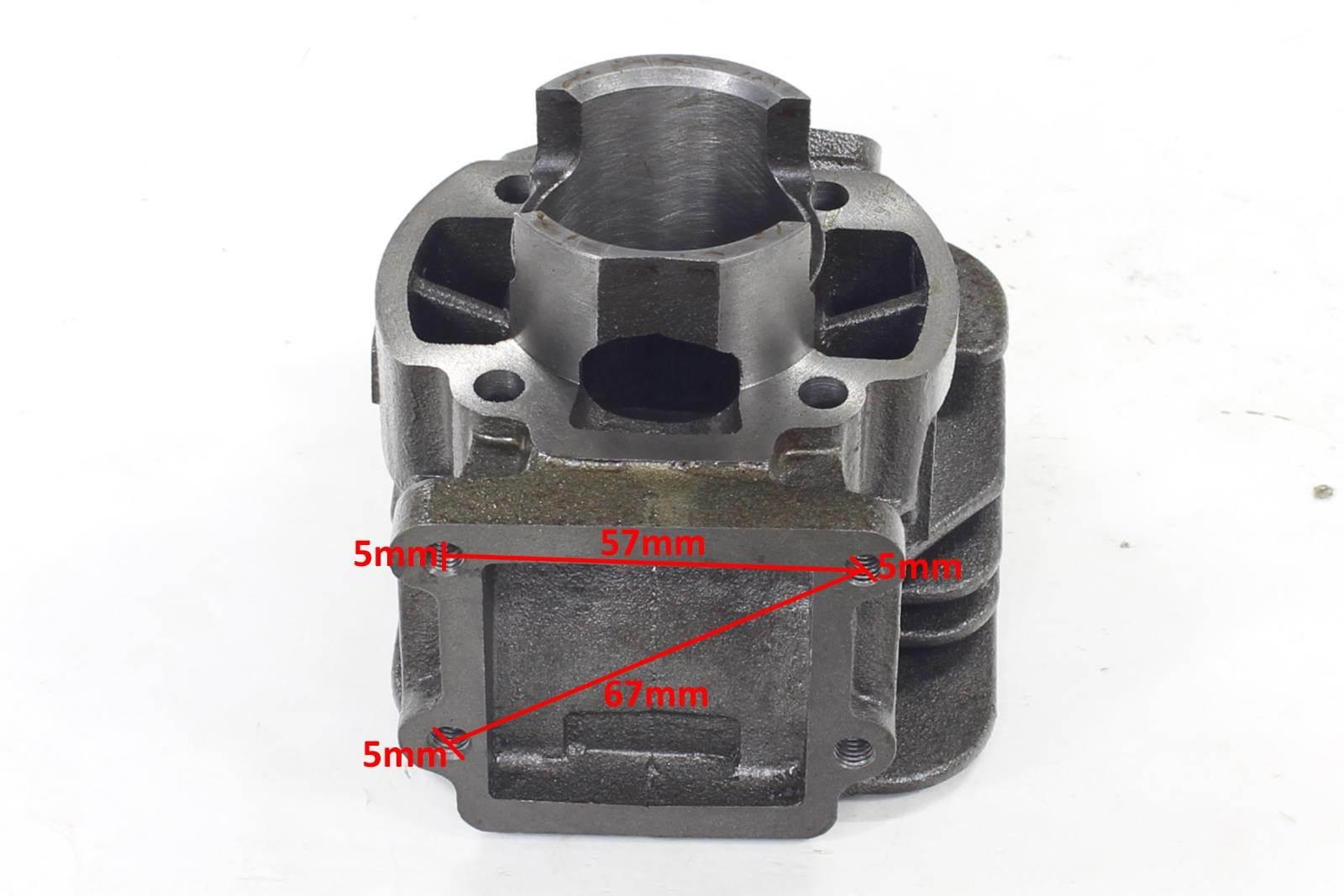 Cylinder yamaha bws minarelli air vertical mbk booster 50ccm 40mm pin 10mm - zdjęcie 4