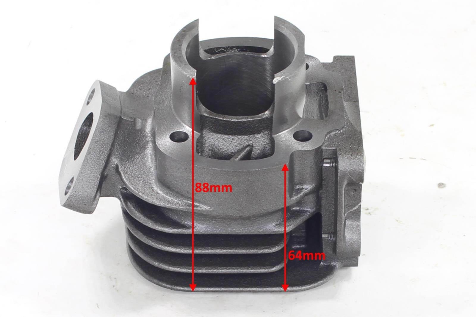 Cylinder mbk booster yamaha bw's 50ccm 40mm pin 10mm 2t kompletny sa aprilia-amico/sr mbk-cw booster/ew stunt yamaha-bw's/cw/ew - zdjęcie 3