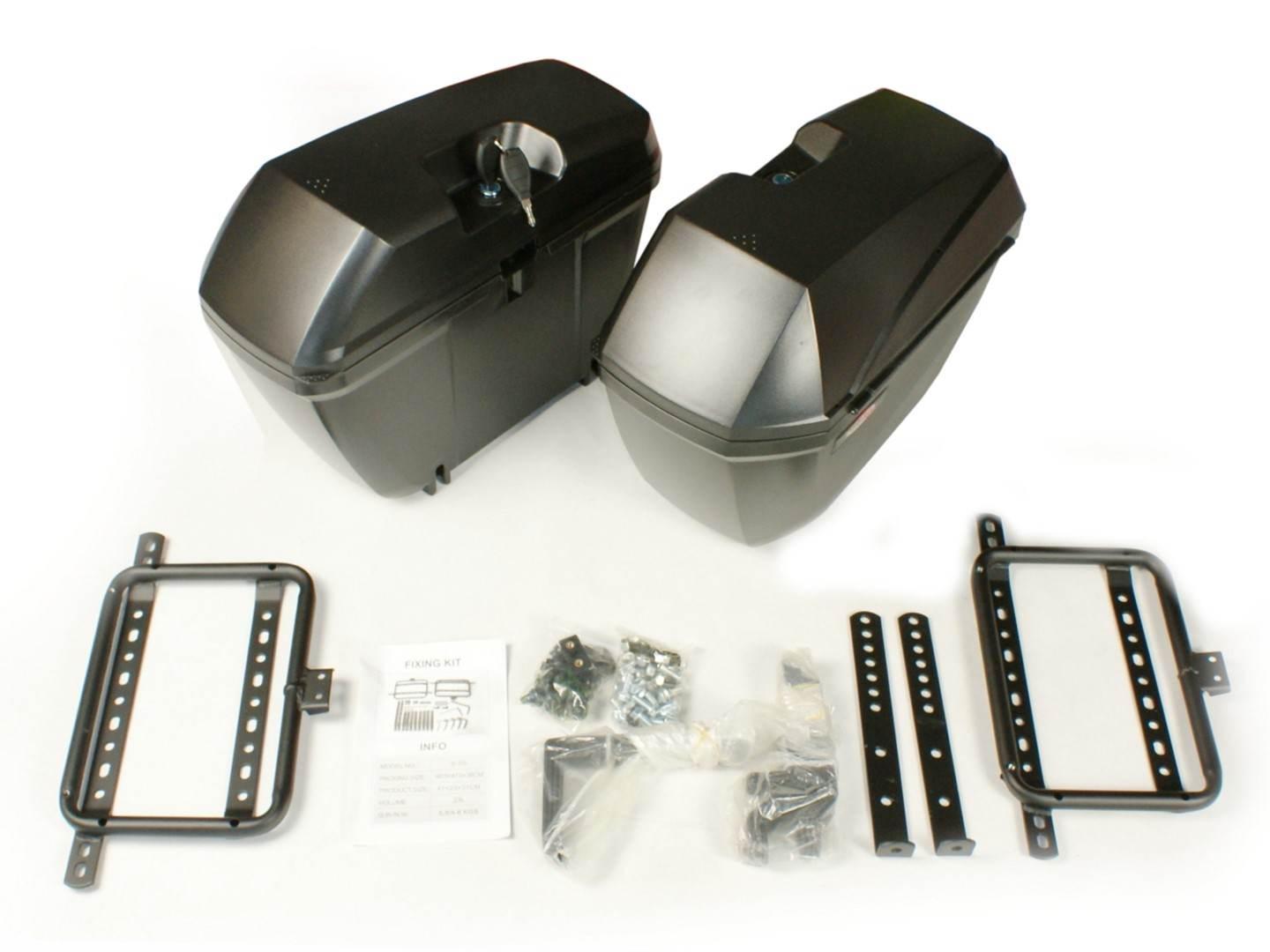 Kufry boczne sakwy ym s-66 komplet lewy/prawy