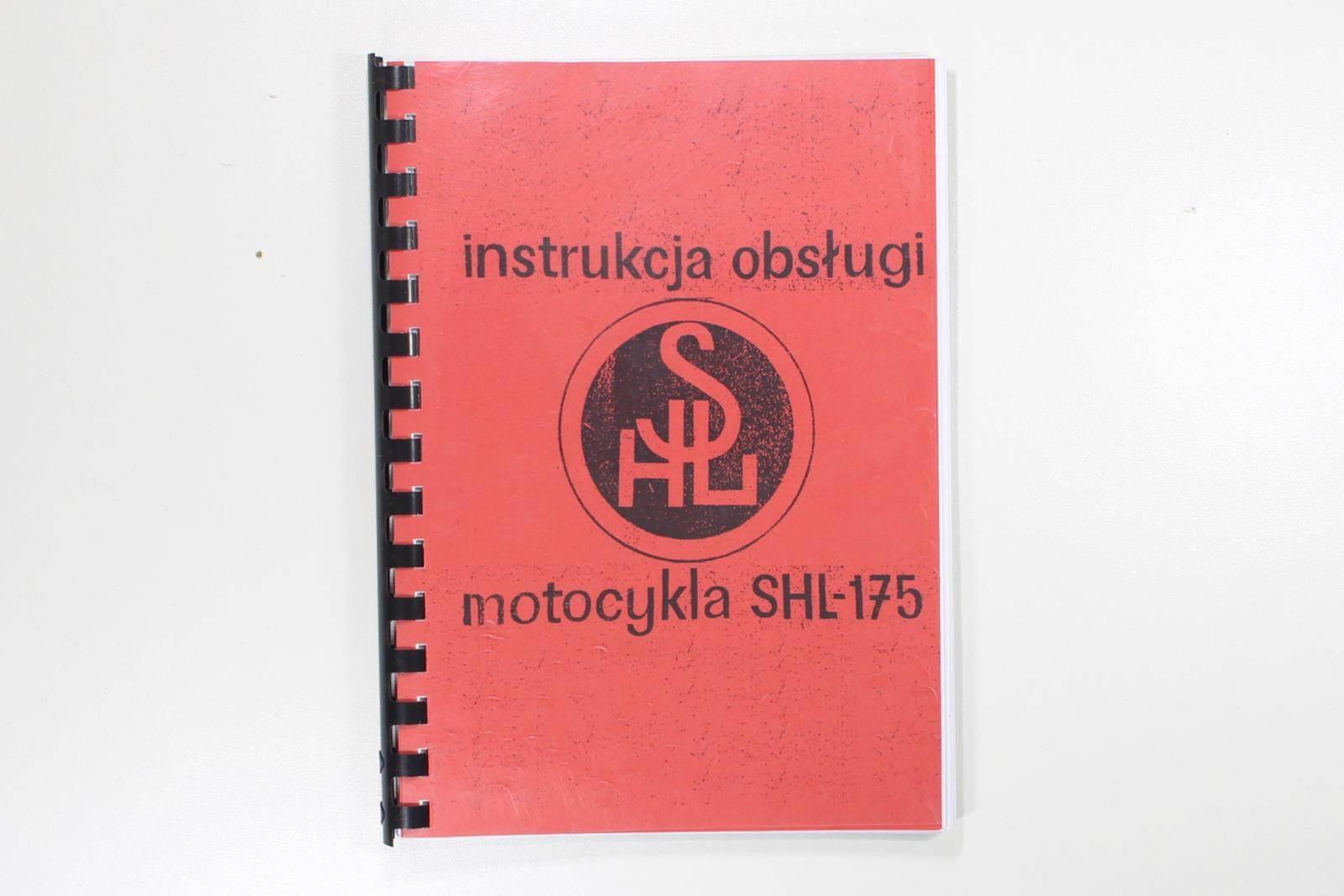 Katalog instrukcja obsługi shl 175 | ROY26363
