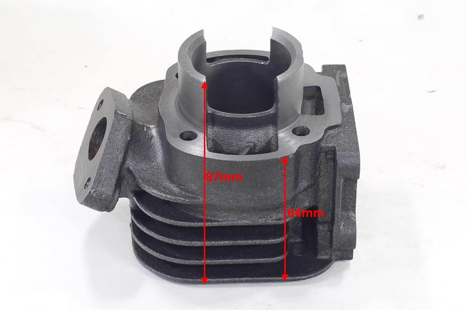 Cylinder yamaha bws aprilia mbk italjet 50cc 40mm kompletny hw - zdjęcie 4