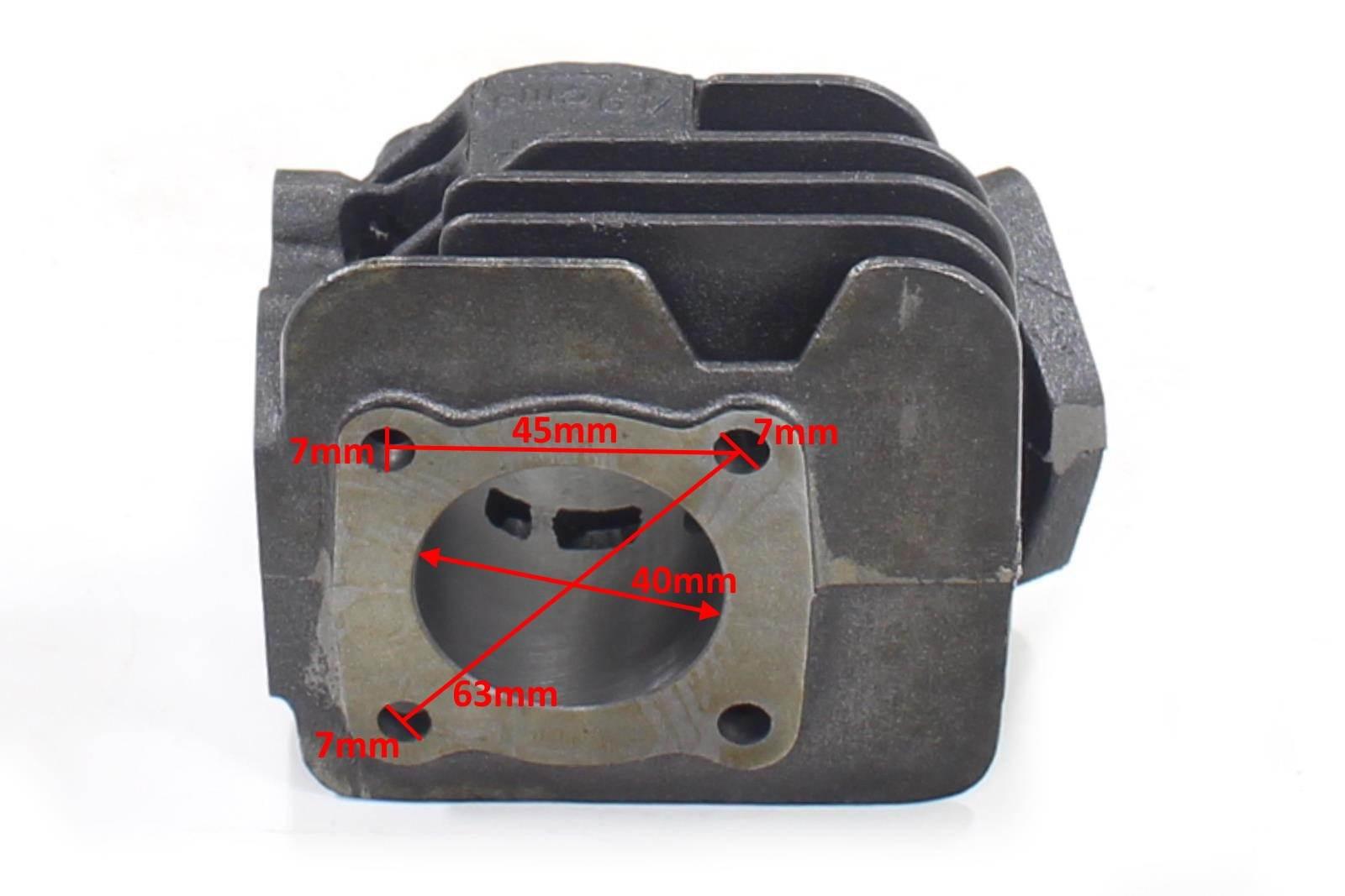 Cylinder yamaha jog 50 40mm 2ja kpl hw | ROY26516 - zdjęcie 5