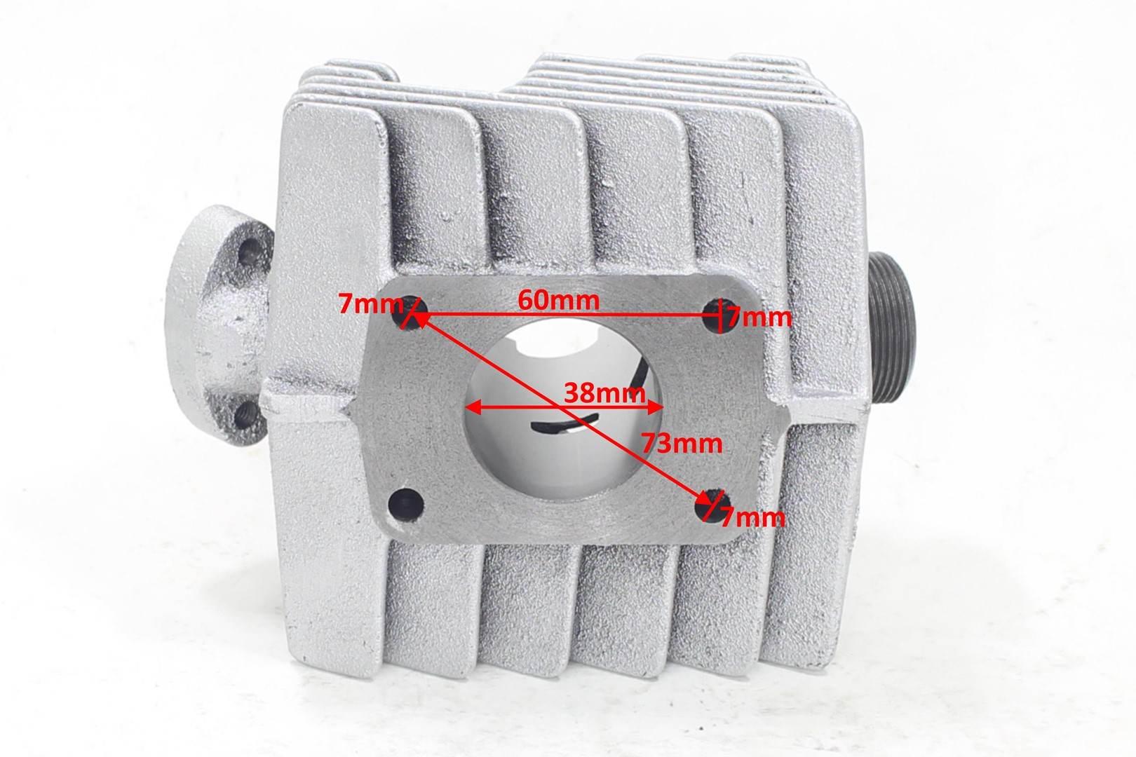 Cylinder romet 2 biegowy 50 38mm żeliwo hw - zdjęcie 4