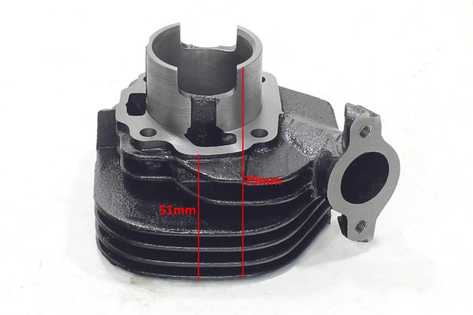 Cylinder adly tb-50 50ccm thunder bike 41mm kompletny hw - zdjęcie 2