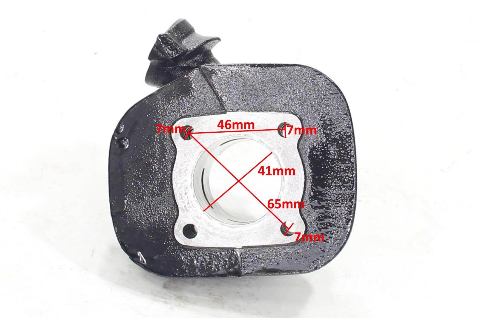 Cylinder adly tb-50 50ccm thunder bike 41mm kompletny hw - zdjęcie 5