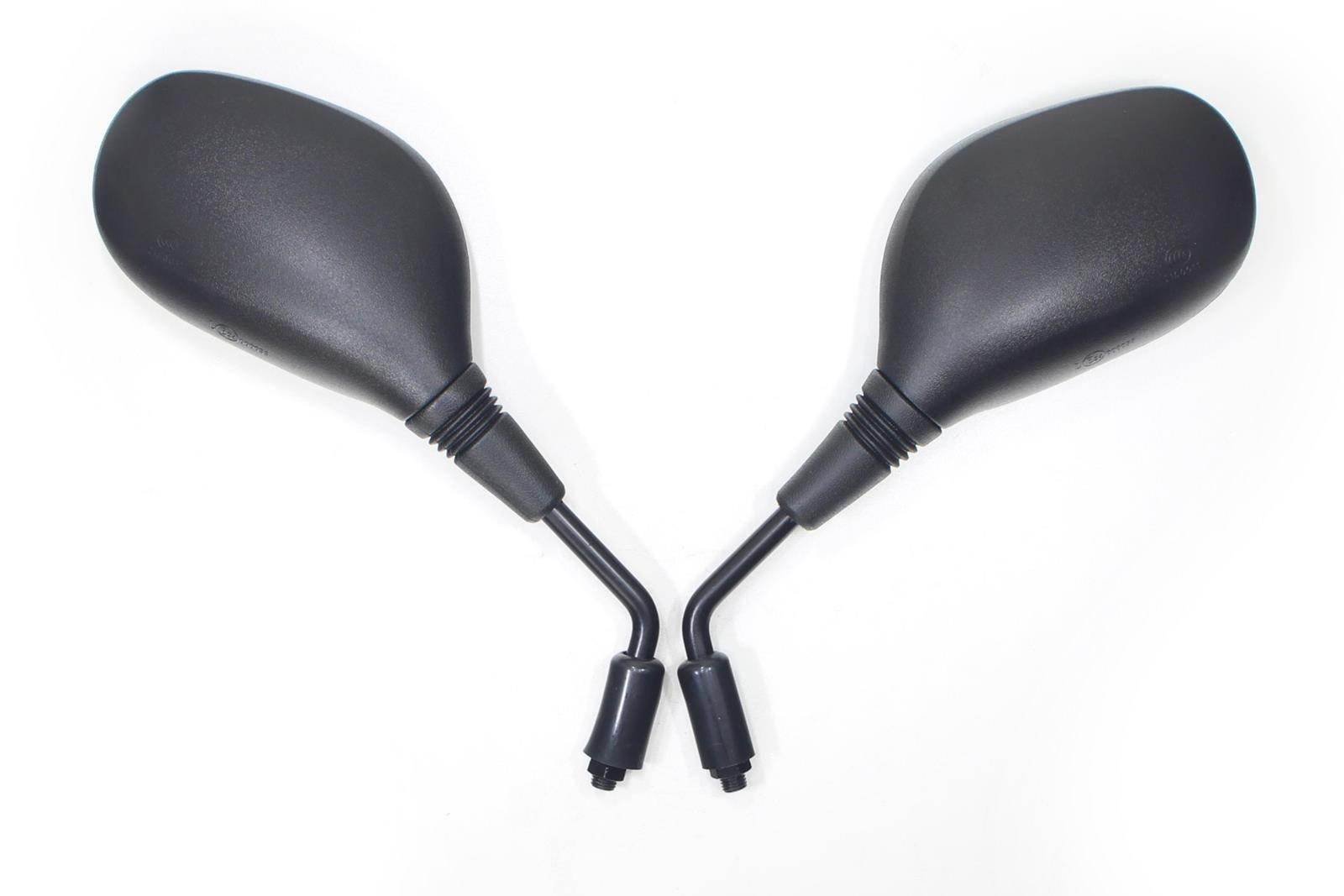 Lustro m8/m10 długie czarne gwint lewy prawy obejmy cl-2013072151 kpl sc - zdjęcie 3