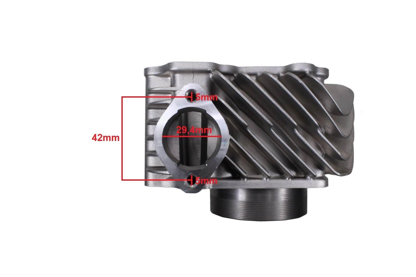 Cylinder gy6-200 62.5mm wangye fuxin kompletny wb - zdjęcie 2