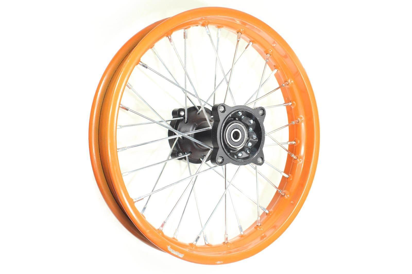 Felga koło tył 1,85/14'' cross 125 new orange hb