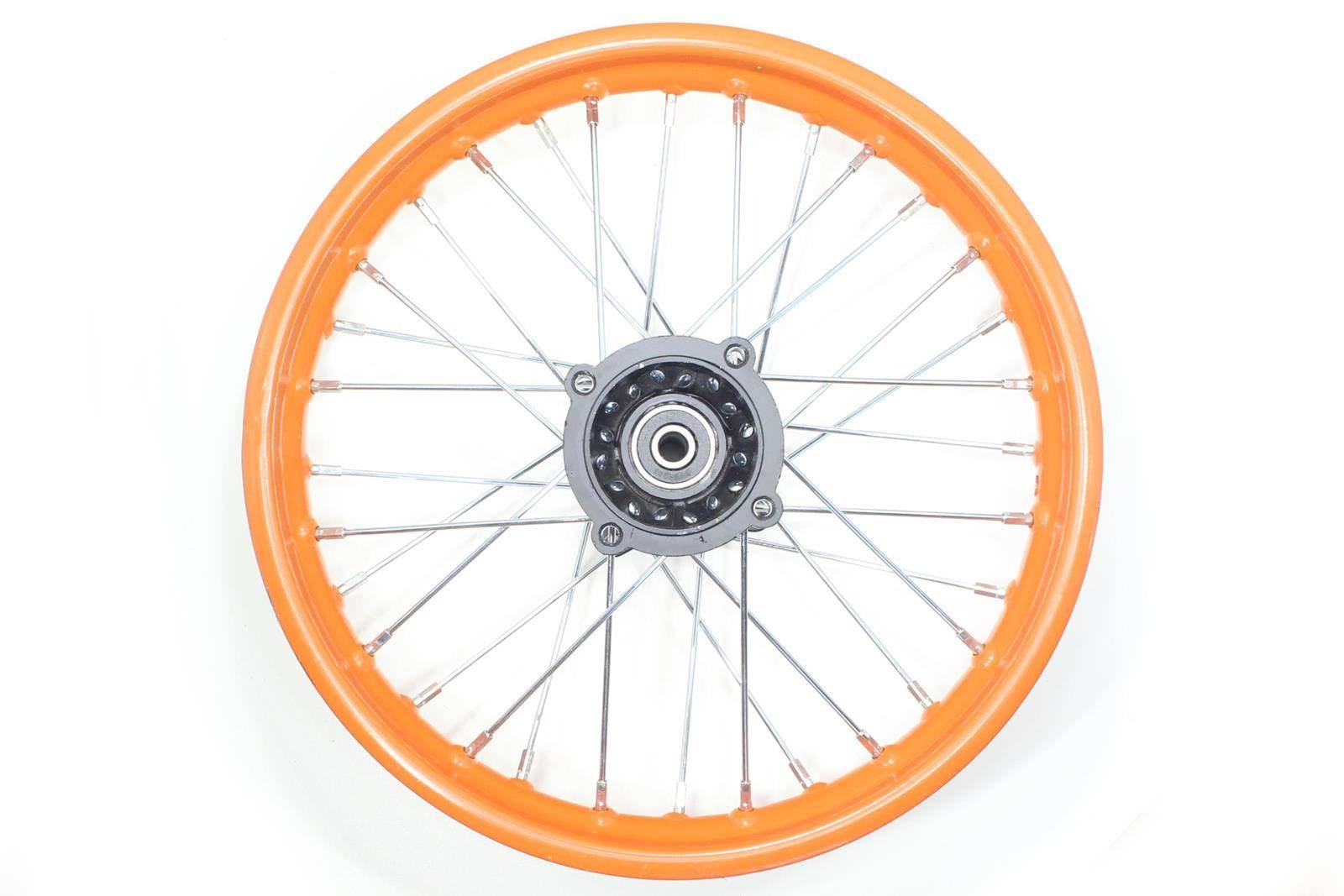 Felga koło tył 1,85/14'' cross 125 new orange hb - zdjęcie 3