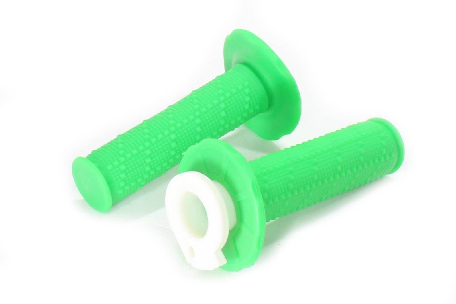 Manetka kierownicy cross zielona komplet hb