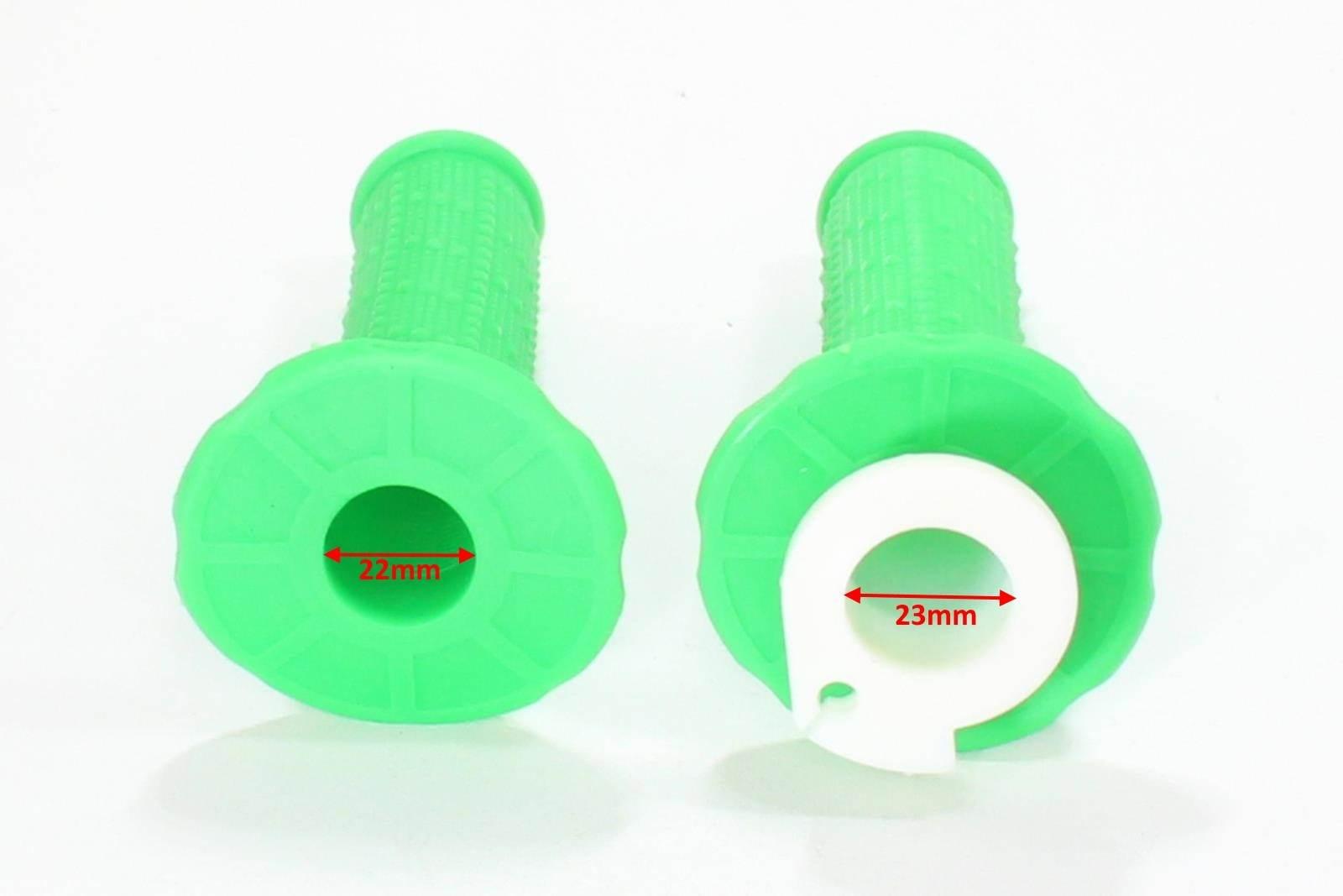 Manetka kierownicy cross zielona komplet hb - zdjęcie 3