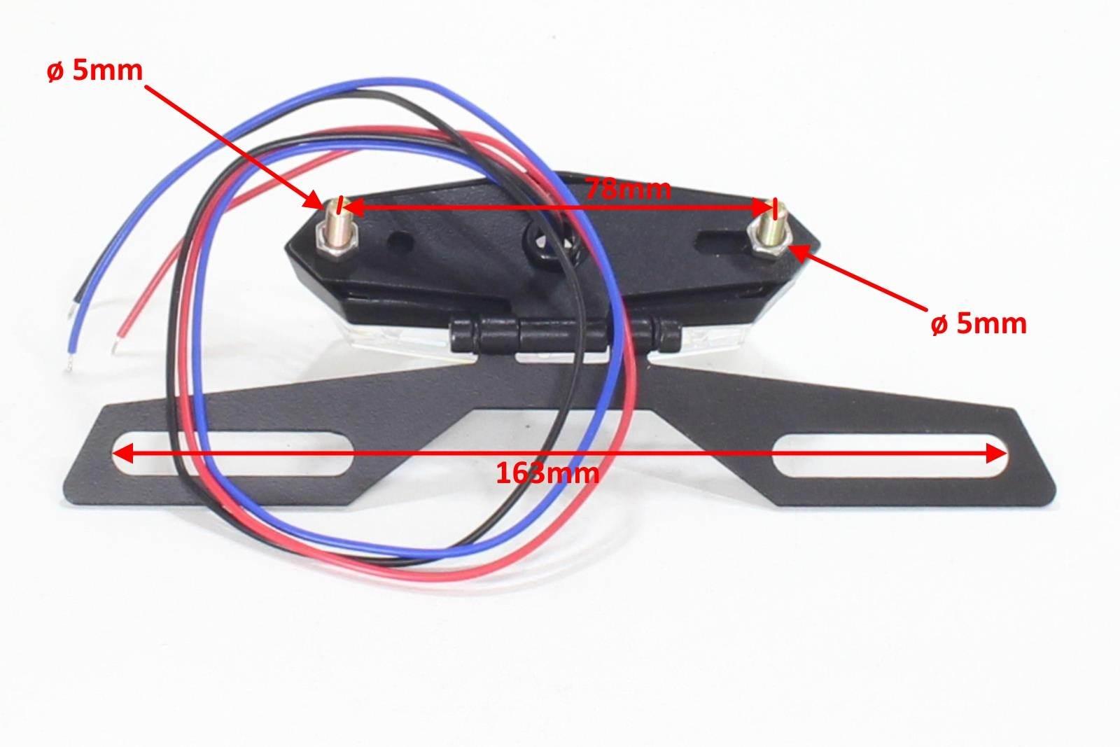 Lampa tył led z mocowaniem tablicy hb | ROY26927 - zdjęcie 2