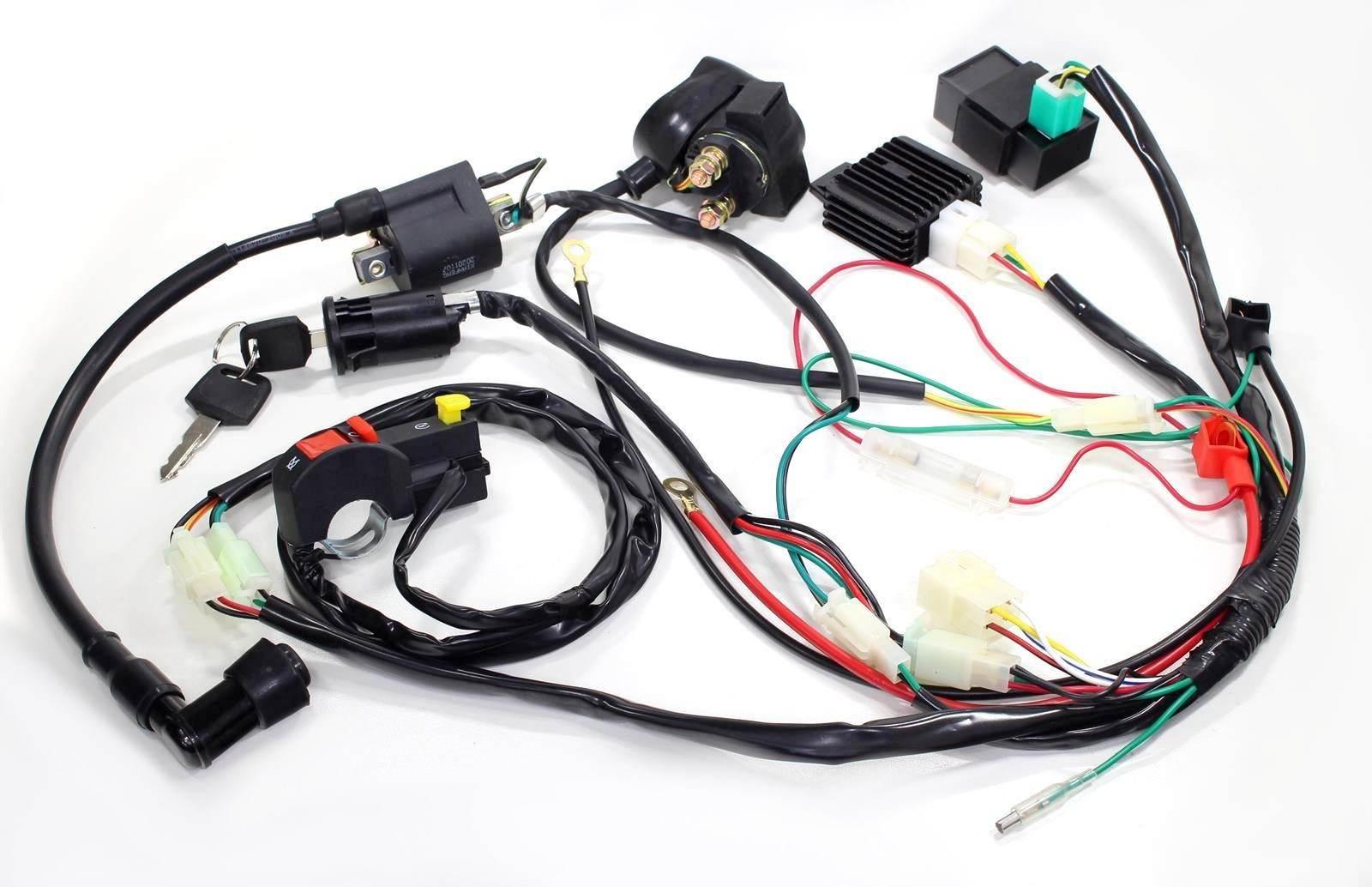 Instalacja wiązka cross 125 rozrusznik nowy model hb 139fmb 147fmd 152fmh 154fmi występujący w chińskie crossy