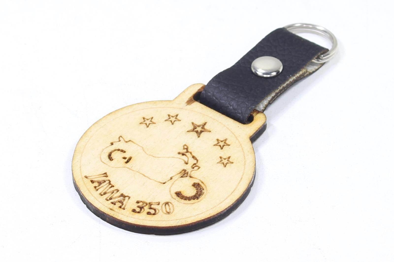 Brelok breloczek jawa 350 drewniany ag | ROY26958