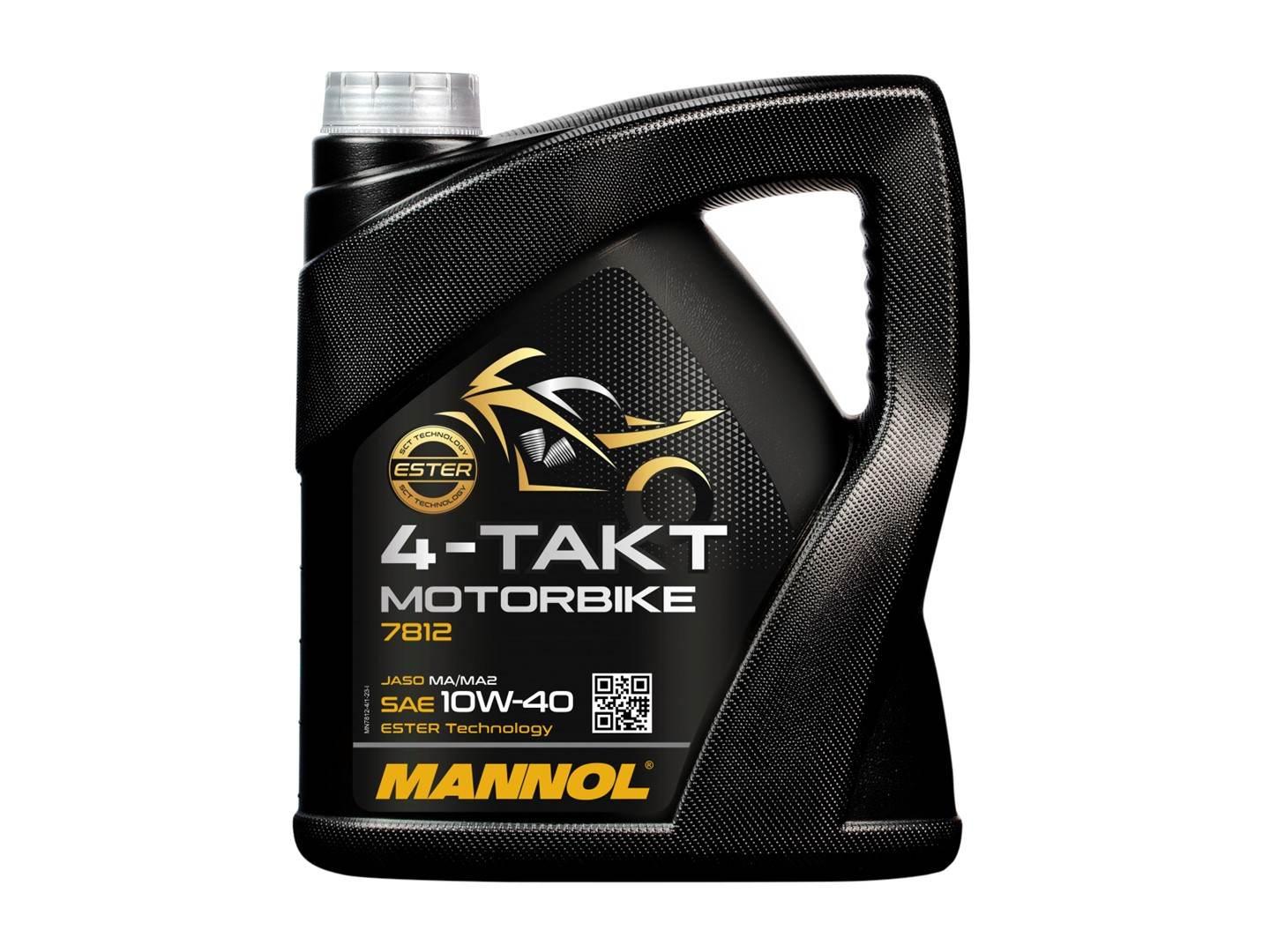 Olej mannol 4-takt motorbike 10w40 4l | ROY27259
