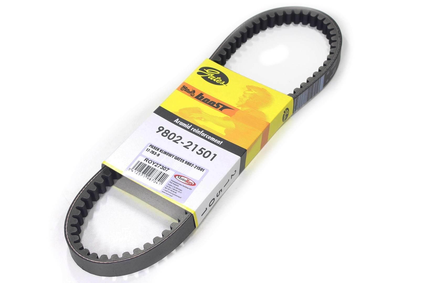 Pasek klinowy gates 9802-21501 788-17.5-30