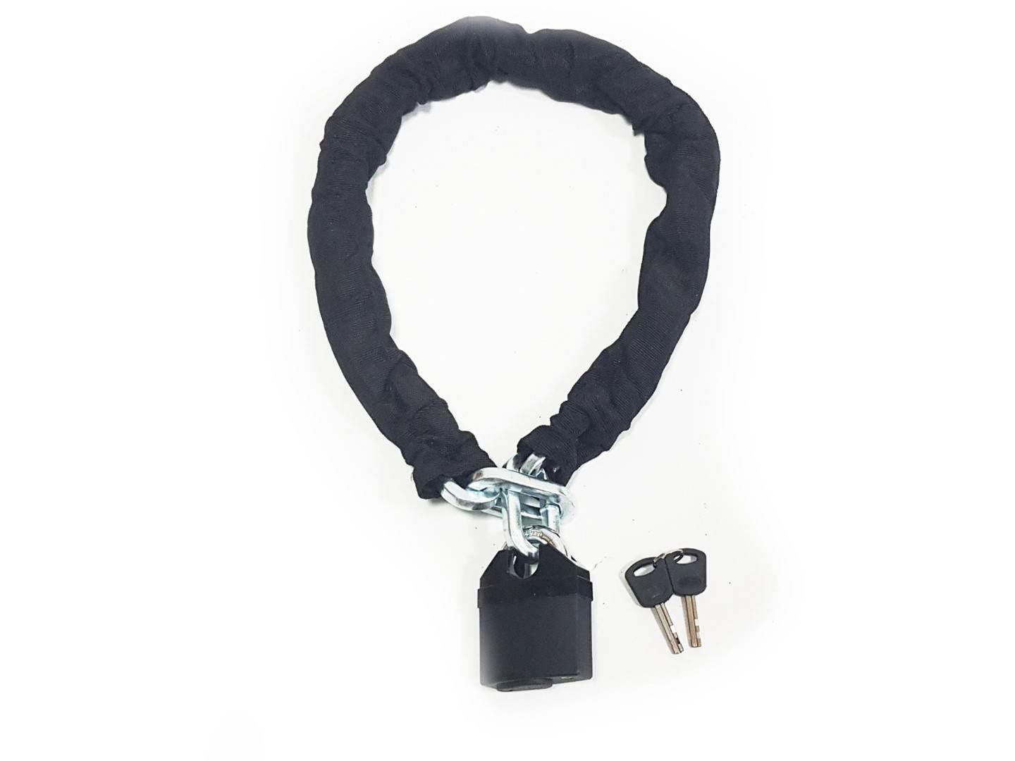 Blokada przeciwkradzieżowa łańcuch/kłódka 1m oxf-017 10cm*10cm*1m ox