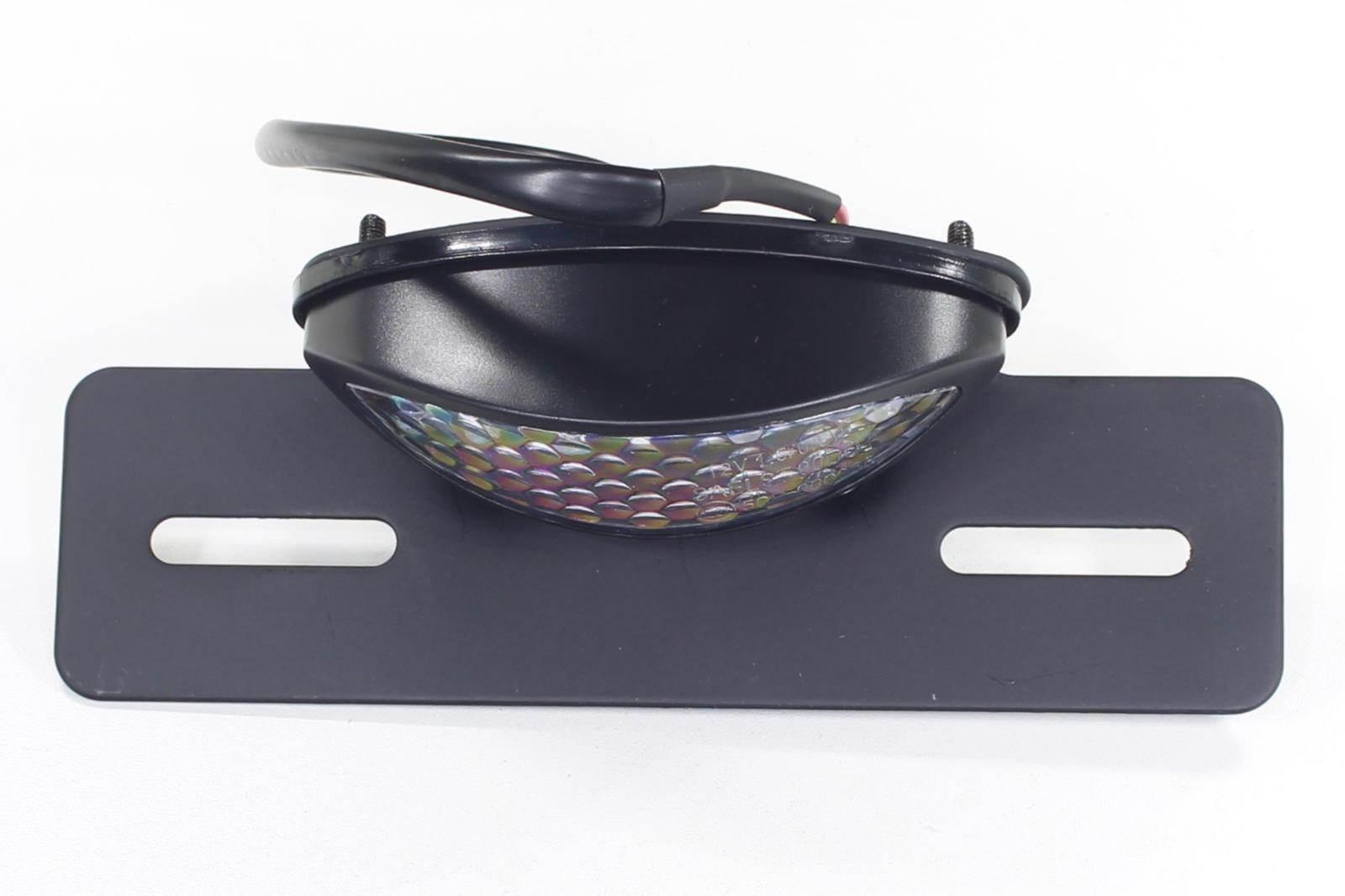 Lampa tył led motocykl z podstawą pod tablicę rejestracyjną z podświetleniem oxf-11768 ox - zdjęcie 2