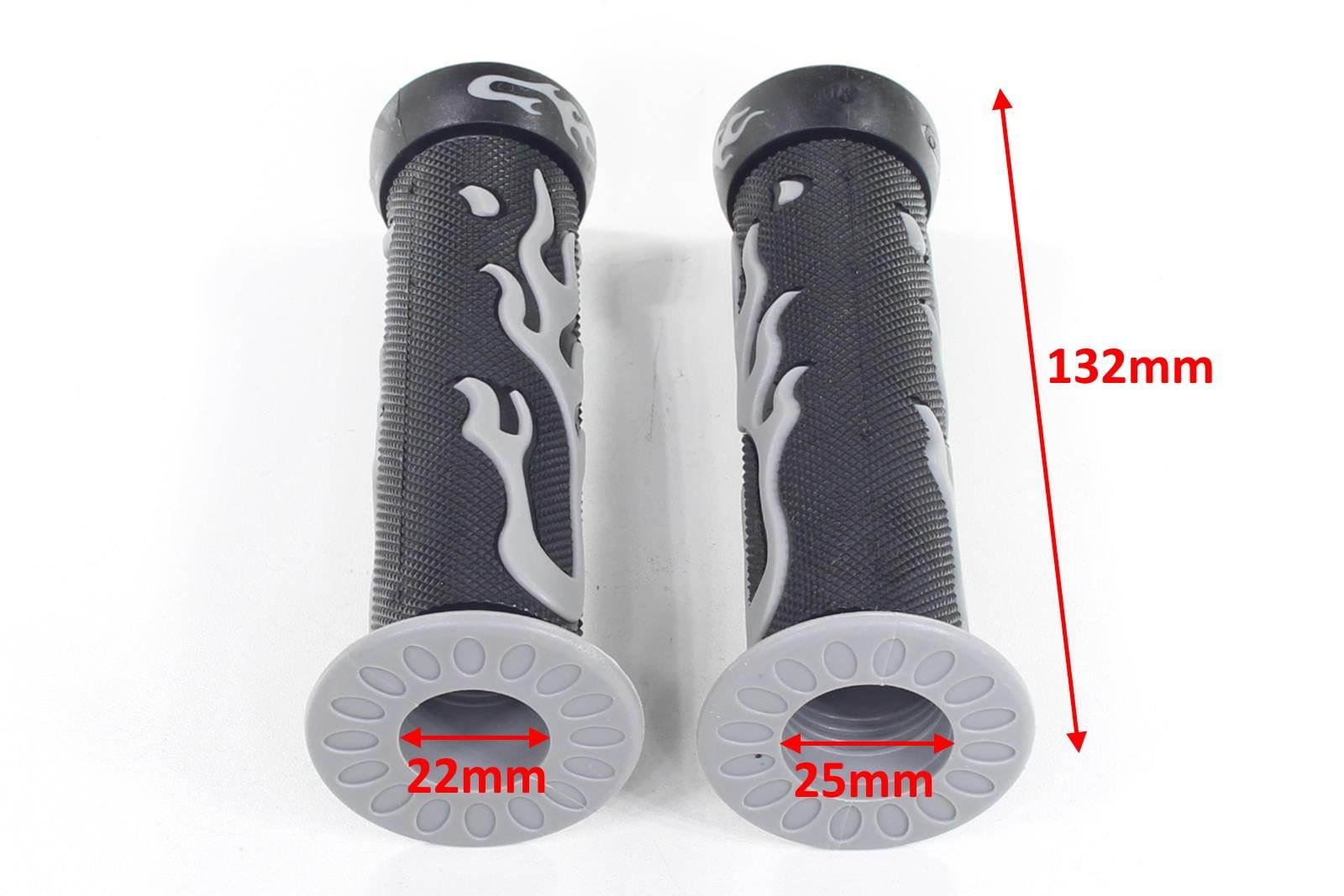 Manetki kierownicy uniwersalne czarne 22/25mm oxf-187 ox - zdjęcie 3