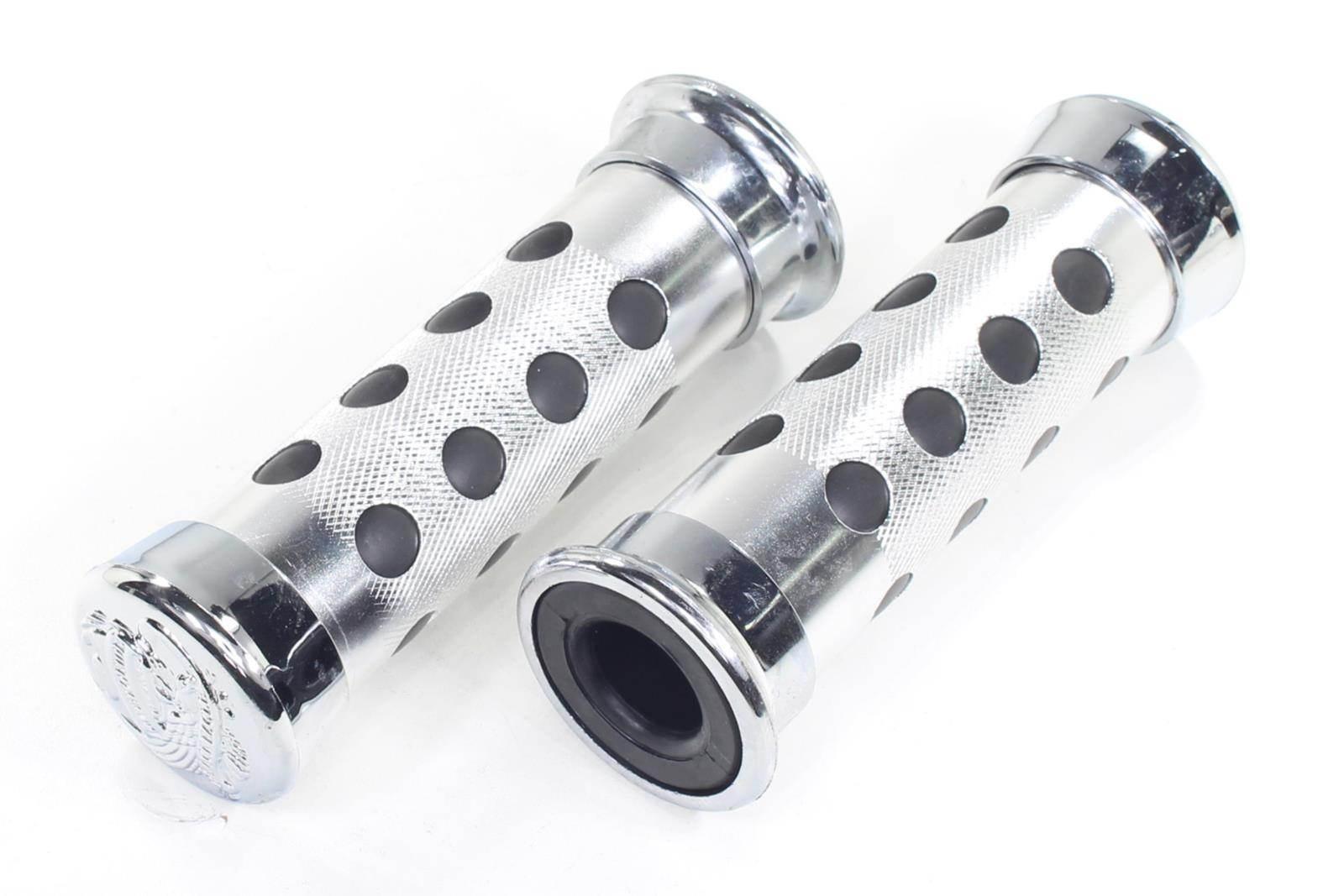 Manetki kierownicy uniwersalne srebrne 22/26 mm oxf-097 ox