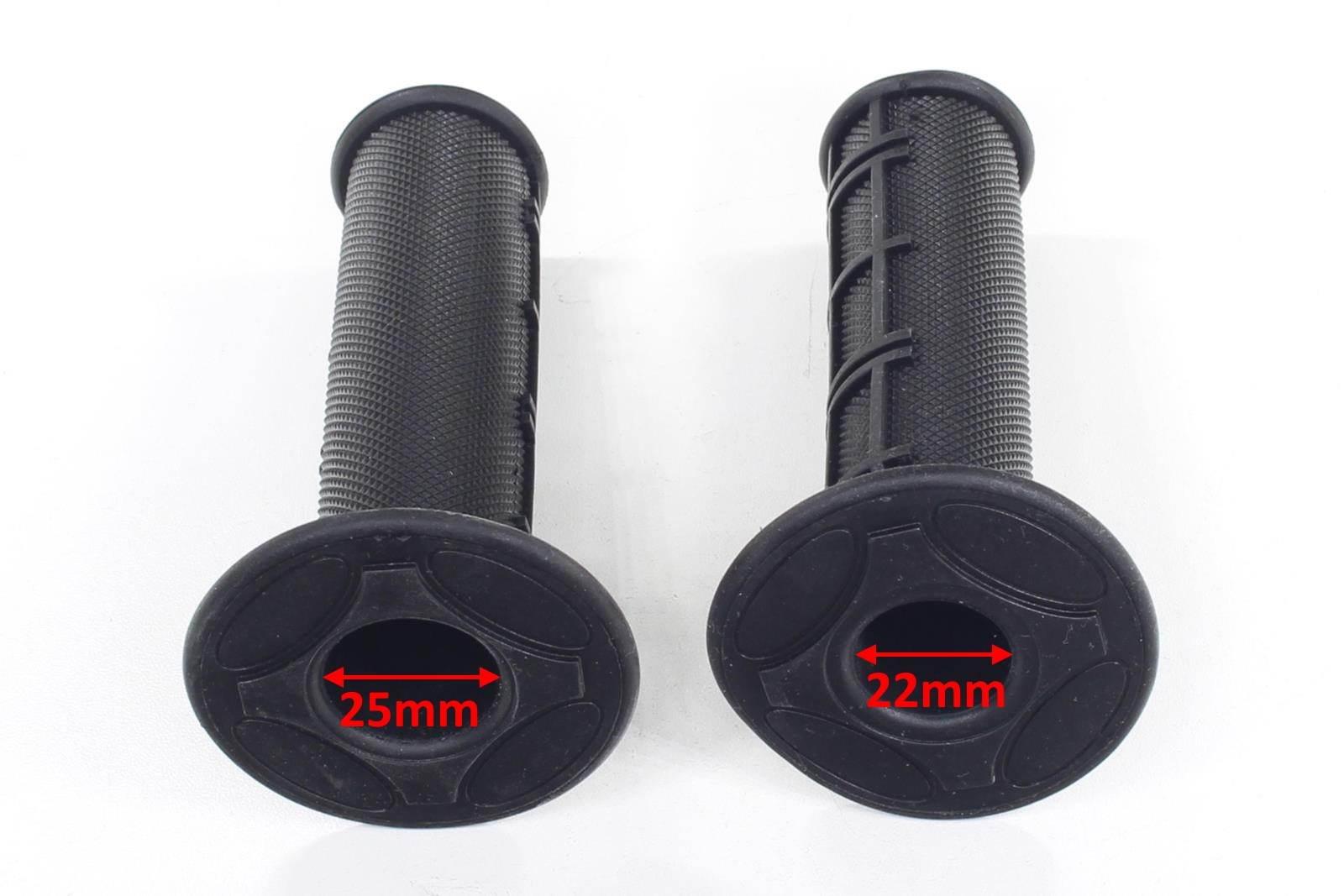 Manetki kierownicy uniwersalne czarne 22/25mm oxf-1099 ox - zdjęcie 3