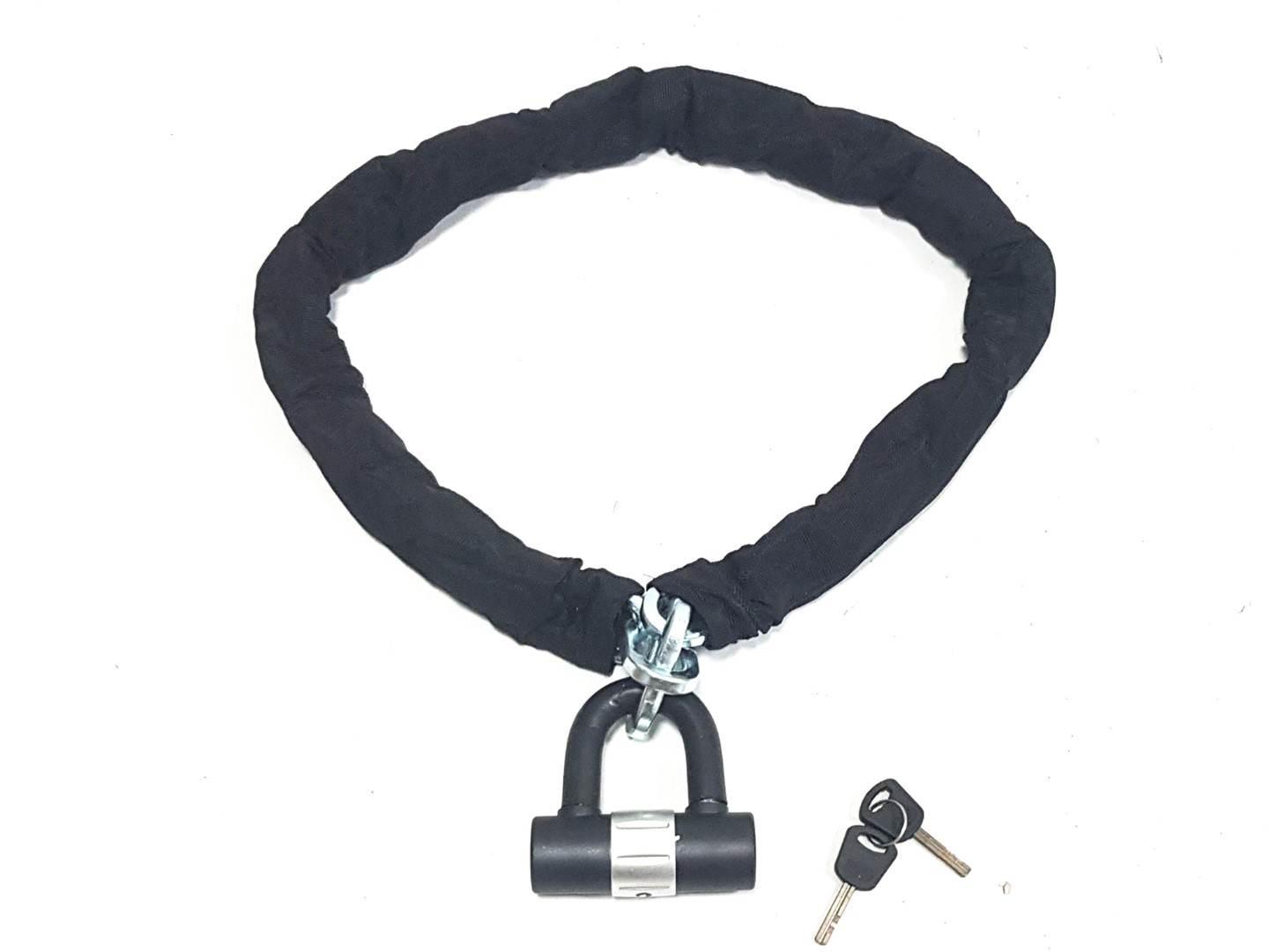 Blokada przeciwkradzieżowa łańcuch/kłódka 1.2m oxf-332 dł 10cm*10cm*1.2m ox