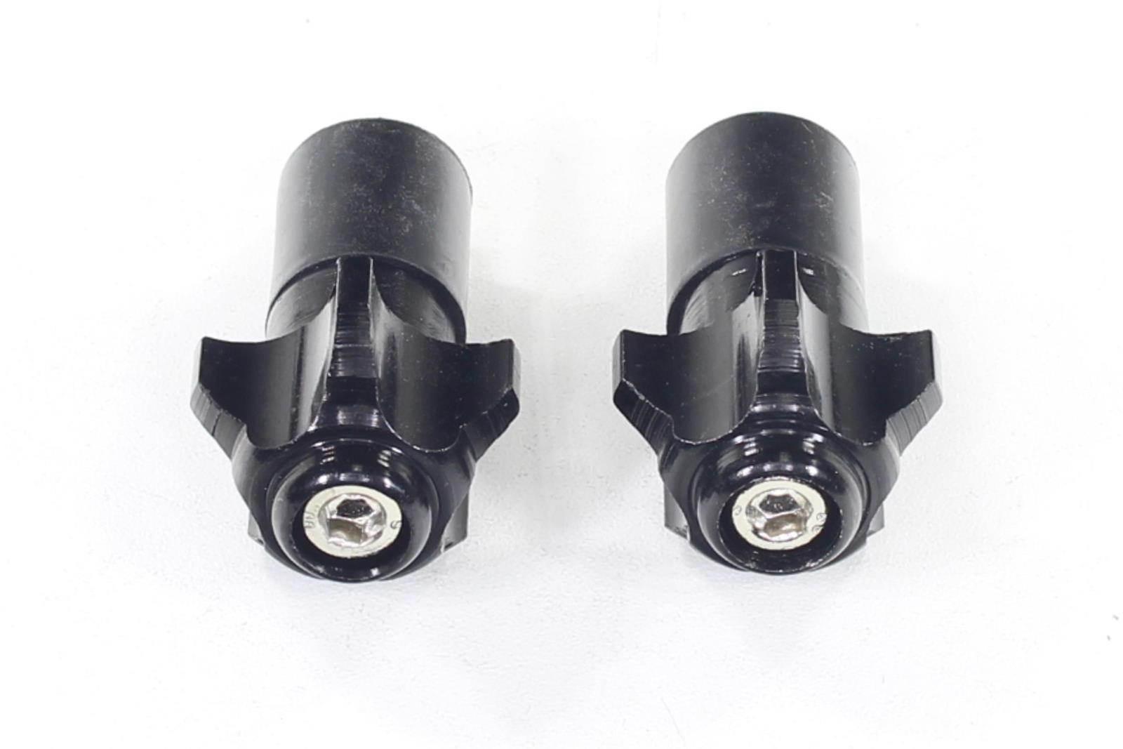 Końcówki kierownicy ciężarki czarne 17mm oxf-026 kpl ox - zdjęcie 3