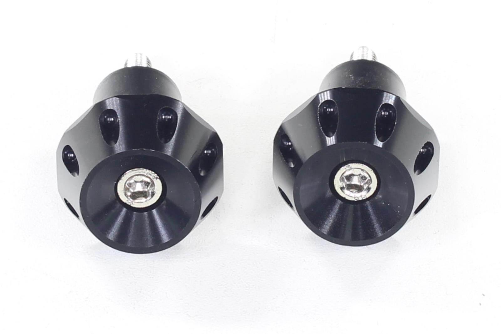 Końcówki kierownicy ciężarki czarne 17mm oxf-036 kpl ox - zdjęcie 3