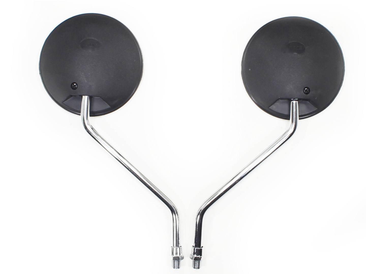 Lusterka motocyklowe retro old honda cb czarne oxf-790 m10 kpl ox - zdjęcie 3