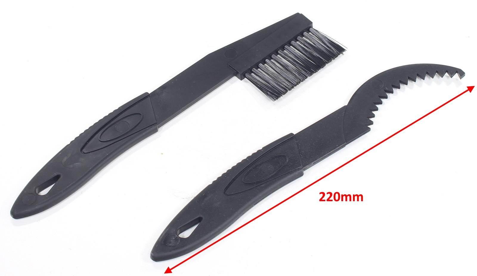 Zestaw szczotka grzebień do czyszczenia łańcucha oxf-067 ox - zdjęcie 2