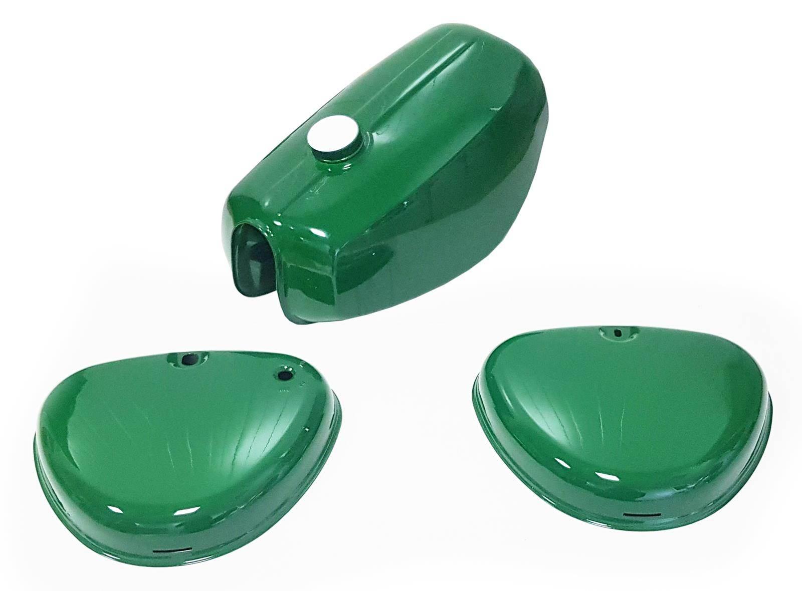 Zbiornik paliwa simson s51/s70 boczki zielony sc