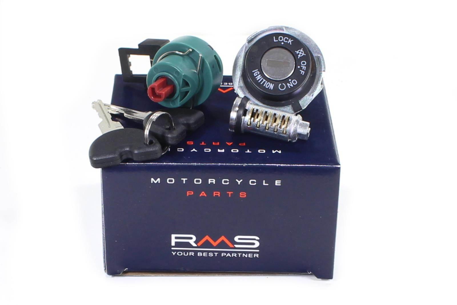 Stacyjka zestaw zamków piaggio vespa/zip/fly/liberty/nrg power/typhoon/hexagon/skipper/x7/x9 rms - zdjęcie 3