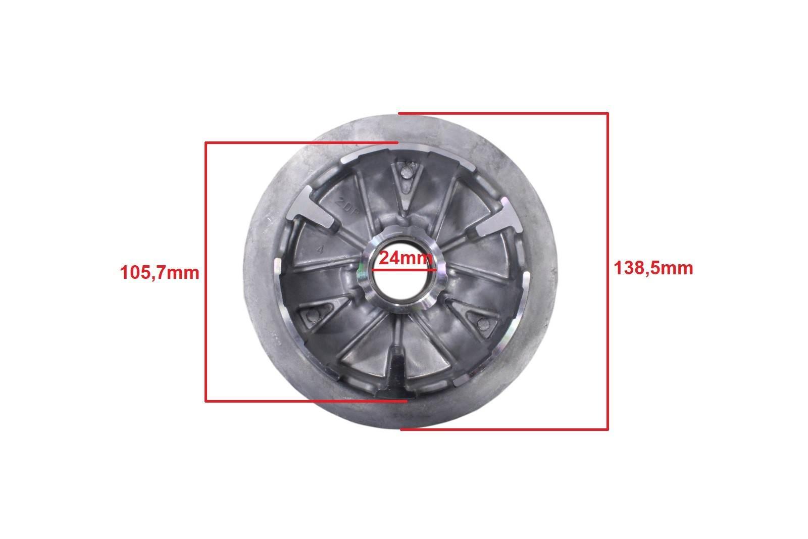 Wariator yamaha n-max gpd 125/150 10gr rms - zdjęcie 2