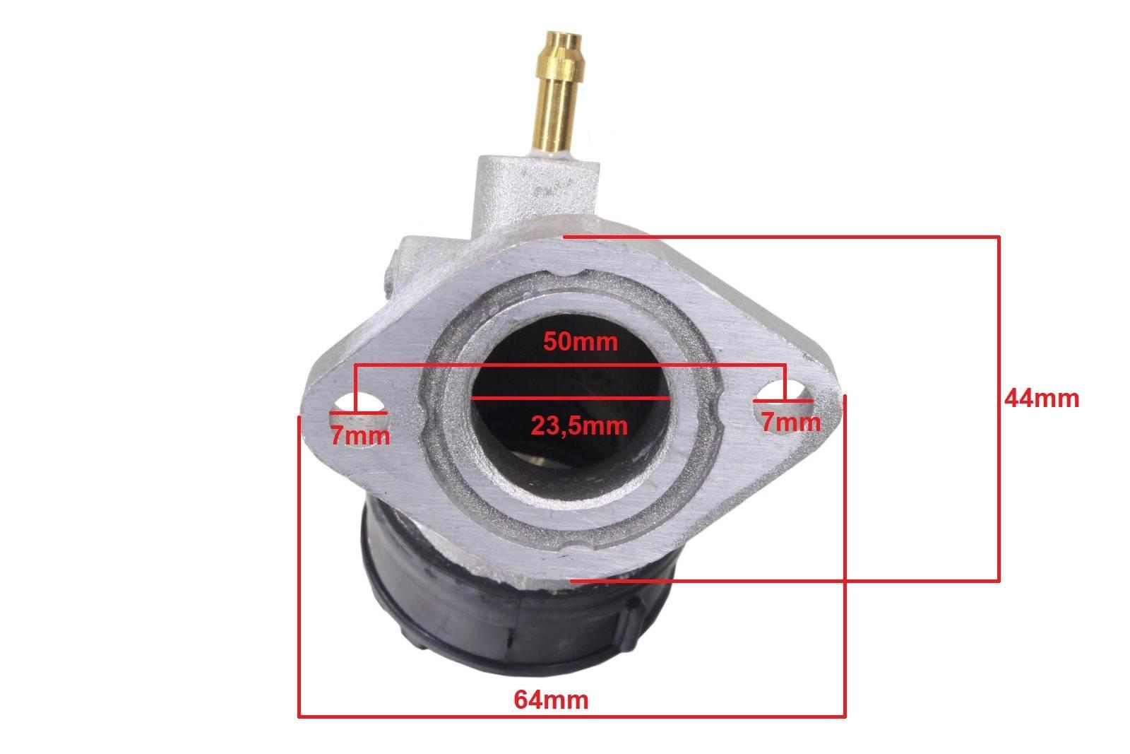 Króciec gaźnika yamaha majesty 125 rms | RMS100520460 - zdjęcie 3