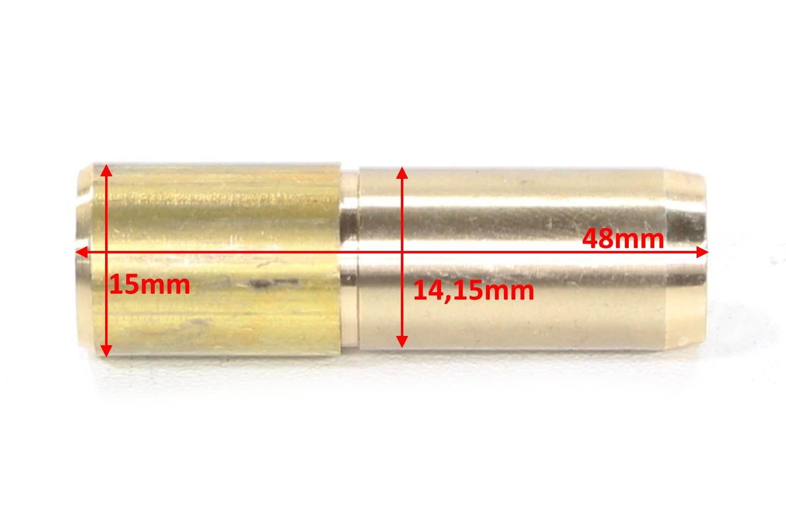 Prowadnica zaworu dniepr ural 14,15mm brąz di - zdjęcie 3