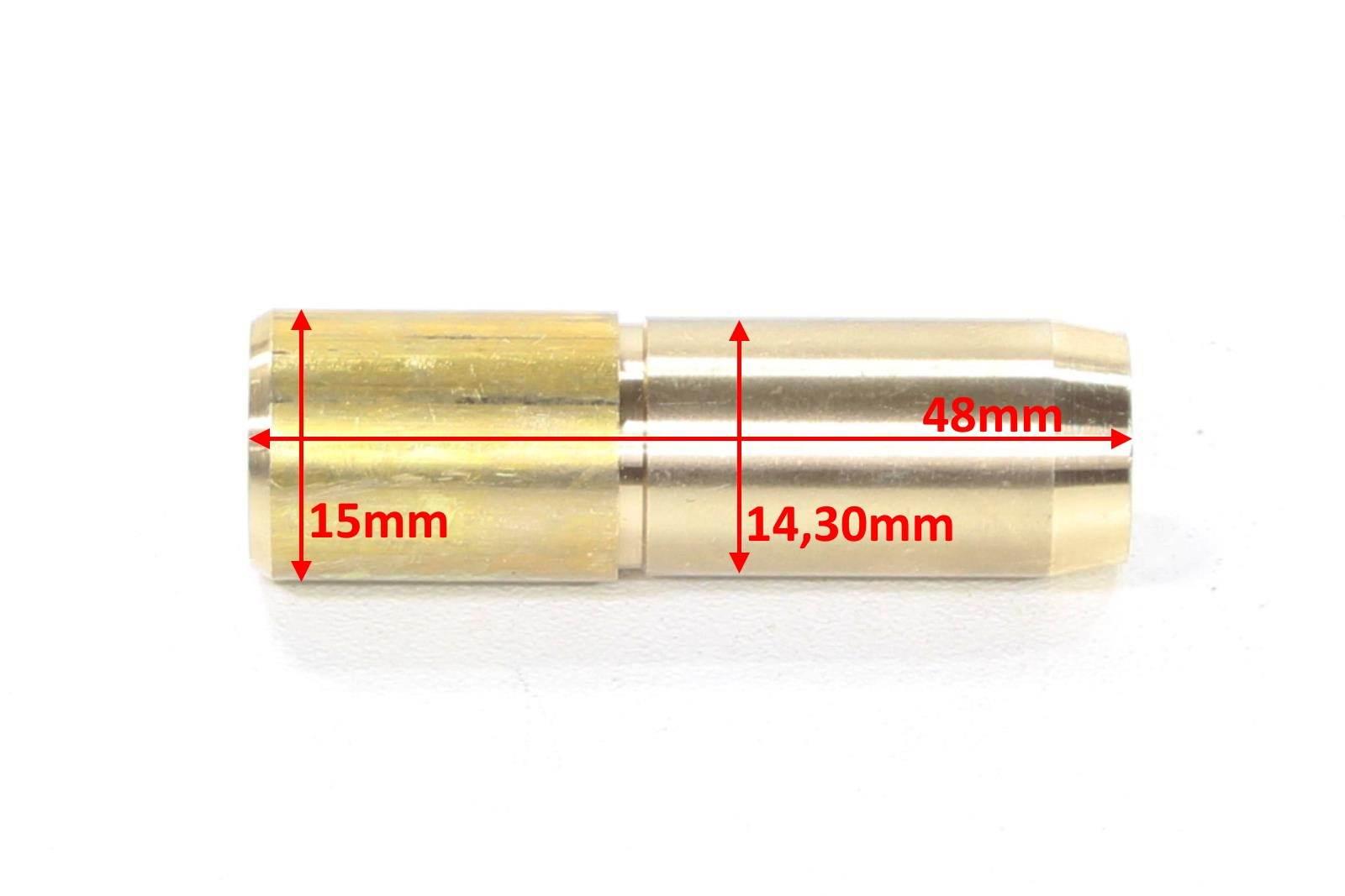 Prowadnica zaworu dniepr ural 14,30mm brąz di - zdjęcie 3