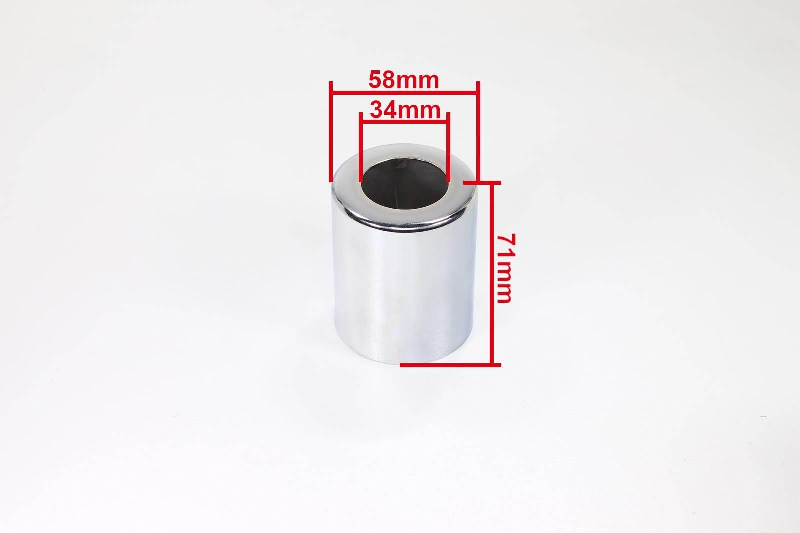 Osłona teleskopu mz rt125 bk 350 58/34-58/56-71mm sc - zdjęcie 4