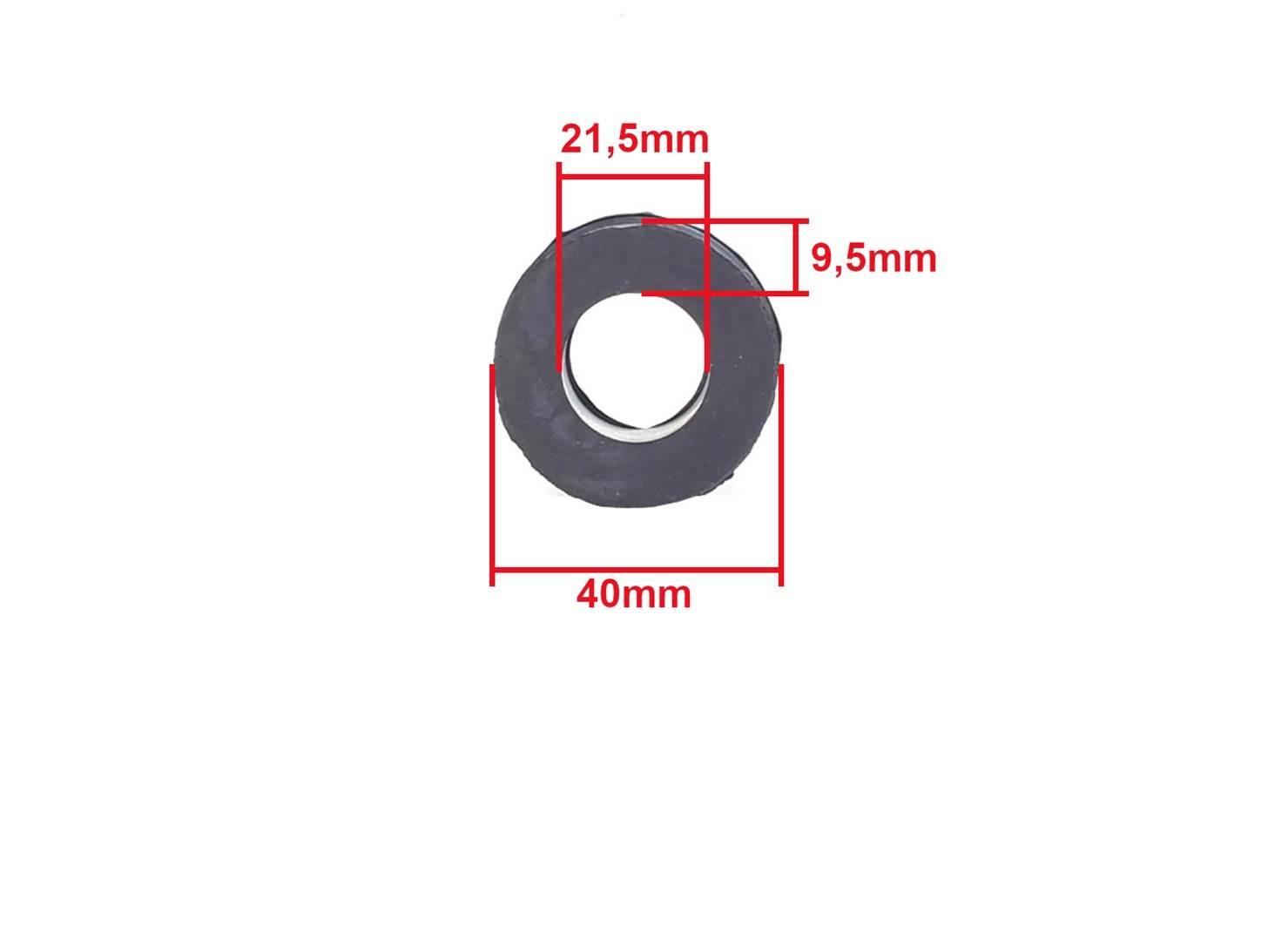 Tulejka gumowa wahacza dniepr ml | ROY28751 - zdjęcie 3