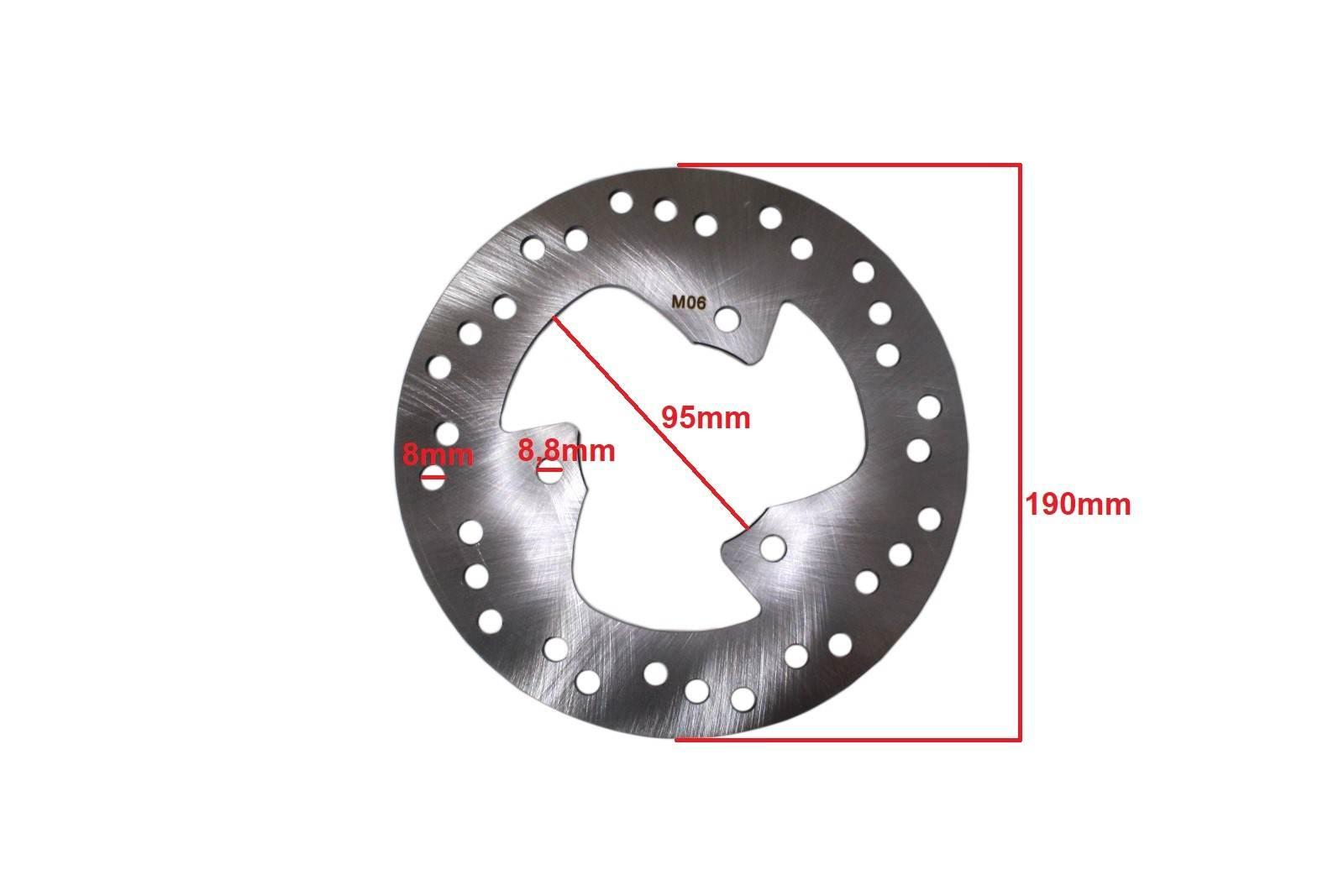 Tarcza hamulcowa tył aprilia atlantic sr 50-300cc rms - zdjęcie 2