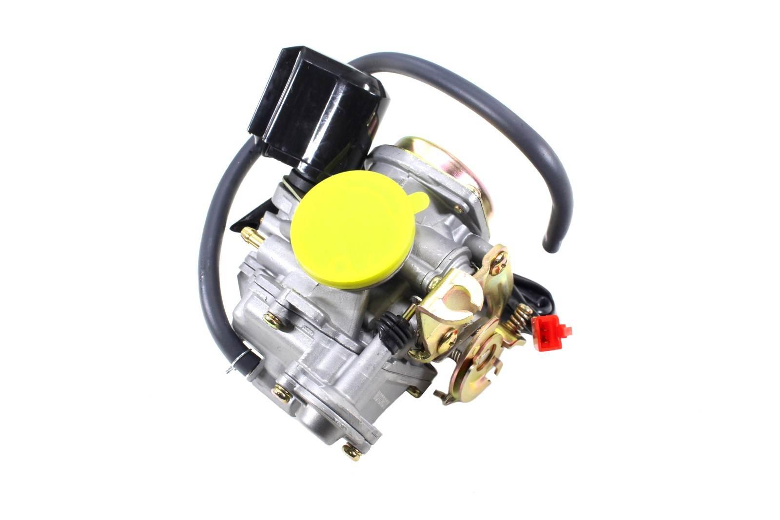 Gaźnik gy6-50 skuter 4t metalowa pokrywa fu - zdjęcie 2