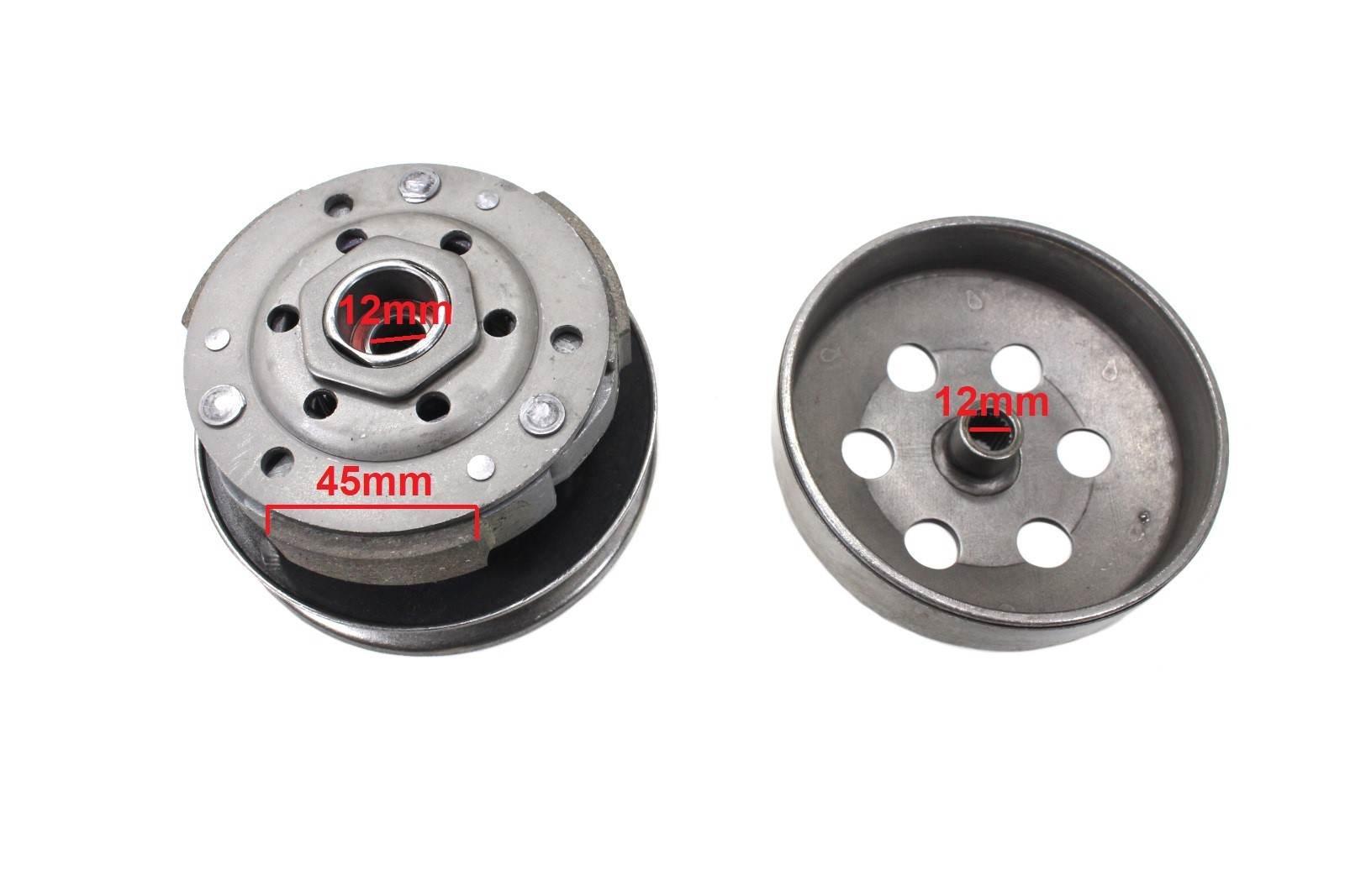 Sprzęgło gy6-50 4t baotian kymco romet router zipp - zdjęcie 2