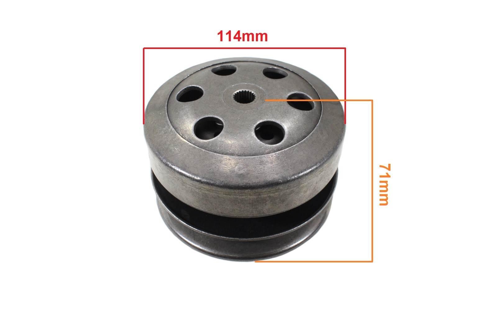 Sprzęgło gy6-50 4t baotian kymco romet router zipp - zdjęcie 3